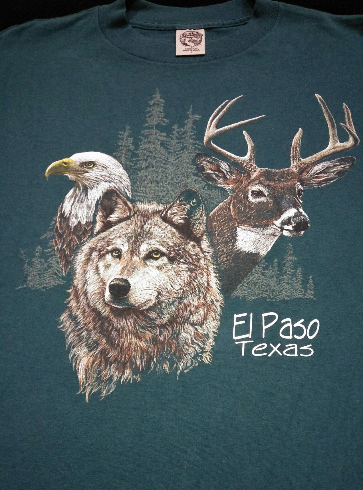 Vintage EAGLE PRODUCT EL PASO TEXAS Size US L / EU 52-54 / 3 - 3 Thumbnail