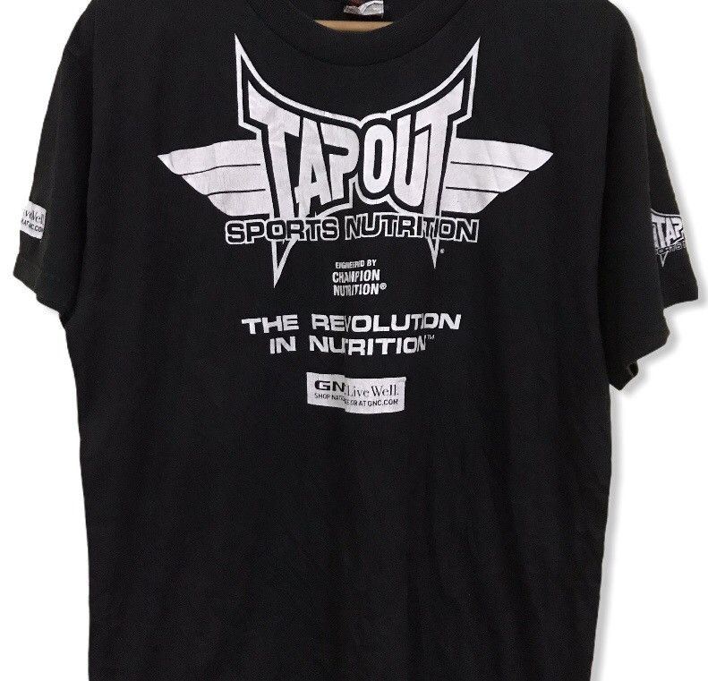 Tapout Tapout sport nitrition big logo shirt Size US M / EU 48-50 / 2 - 3 Thumbnail
