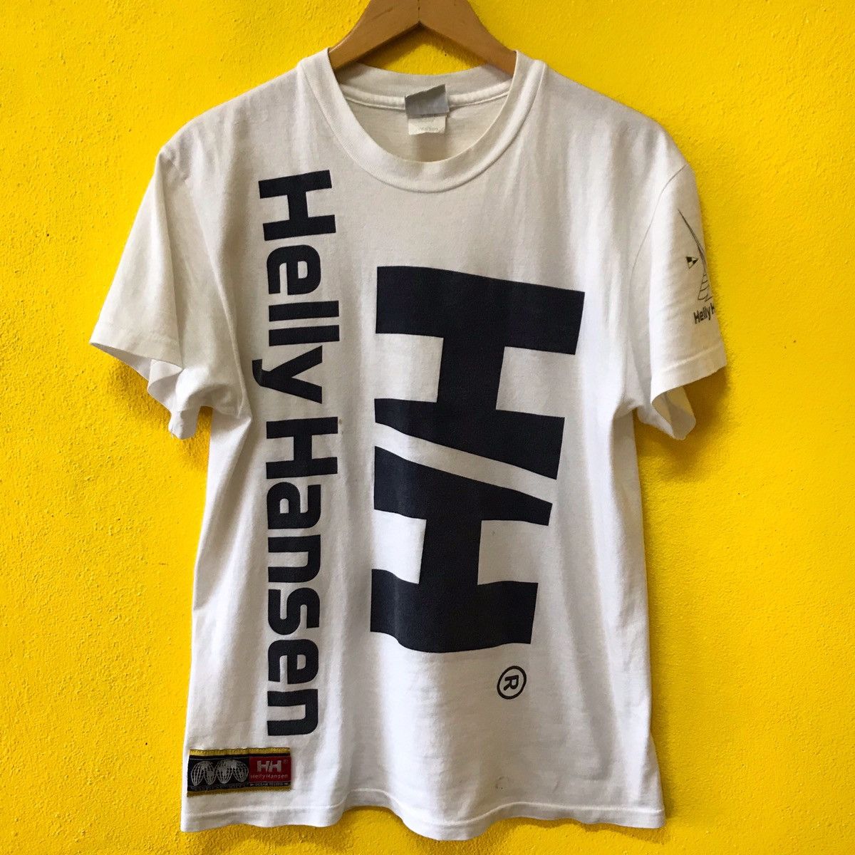 Helly Hansen 💥 Vintage 90s Helly Hansen Big Logo SEA GEAR Shirt Size US M / EU 48-50 / 2 - 1 Thumbnail