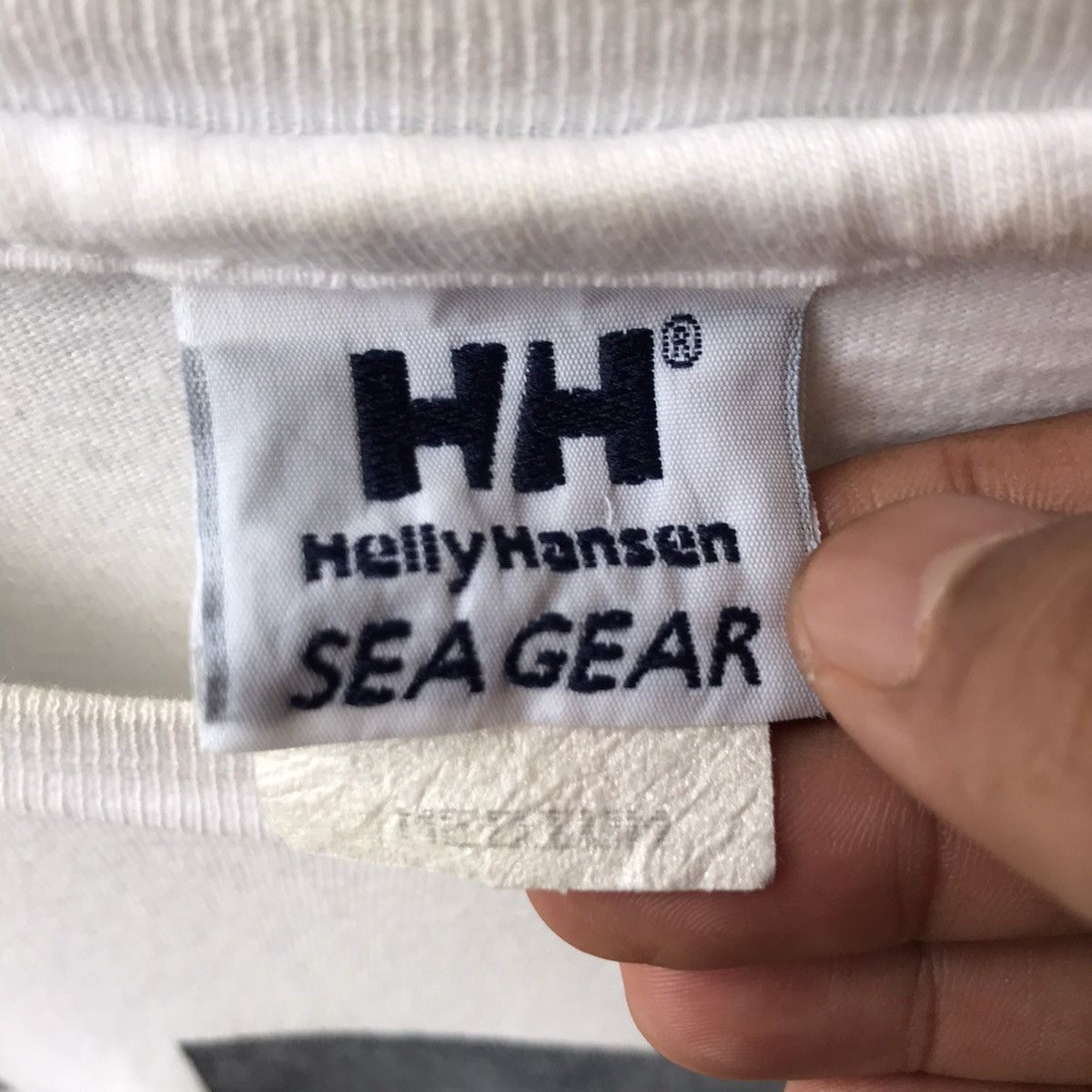 Helly Hansen 💥 Vintage 90s Helly Hansen Big Logo SEA GEAR Shirt Size US M / EU 48-50 / 2 - 4 Thumbnail