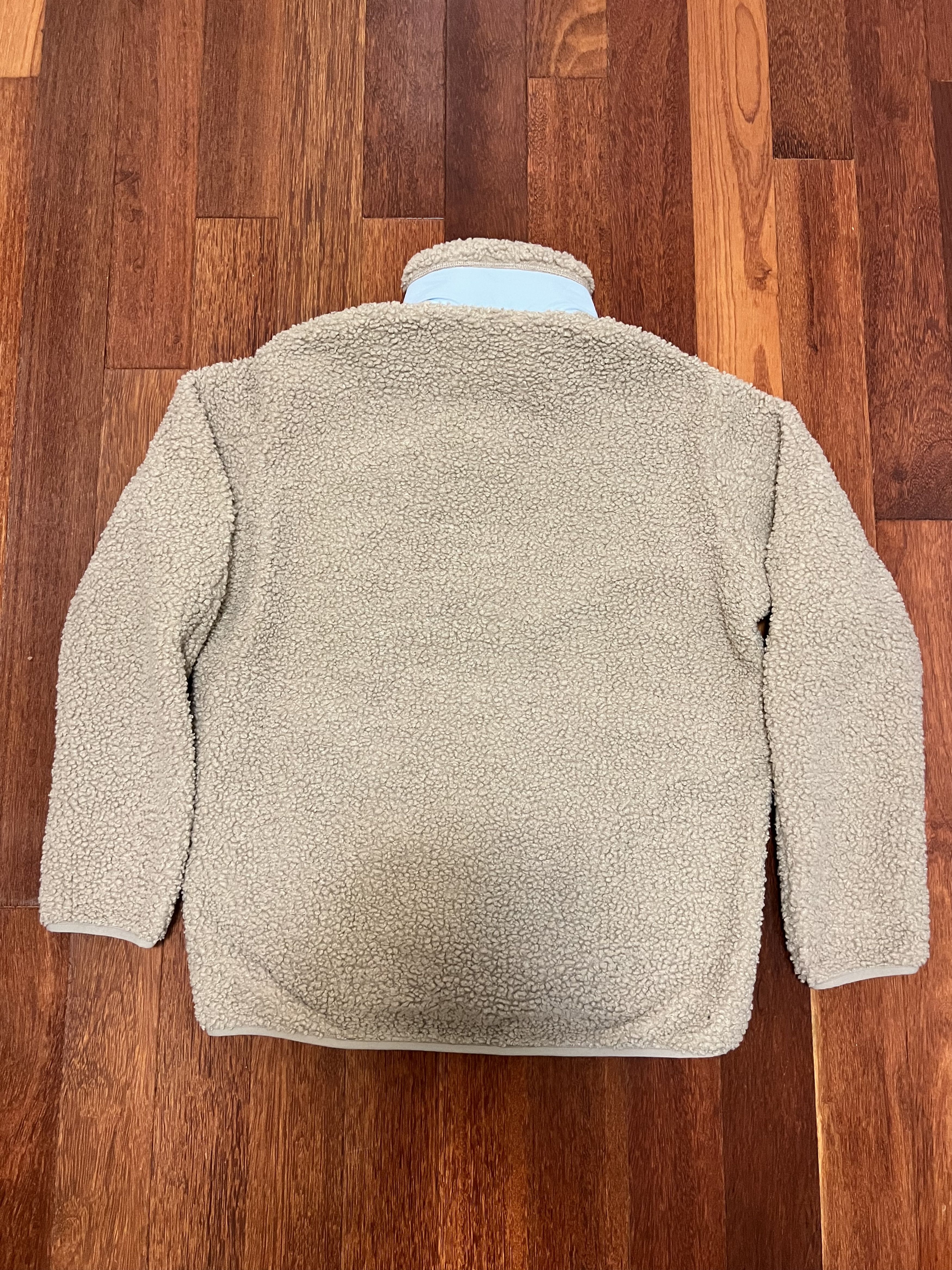 JW Anderson × Uniqlo 💚 JW Anderson x Uniqlo Pocket Fleece Jacket Beige/Blue Size US L / EU 52-54 / 3 - 2 Thumbnail