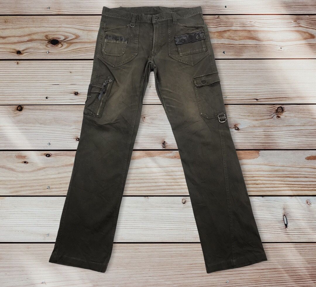 HIDEAWAYS Hideaways Distressed multipocket cargopants Size US 32 / EU 48 - 1 Thumbnail
