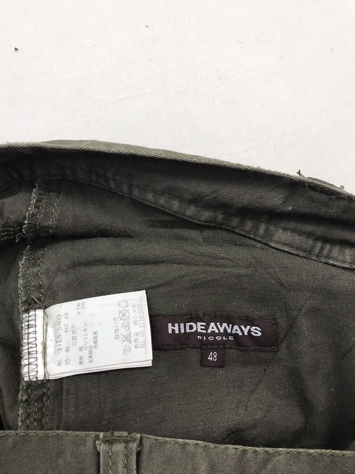 HIDEAWAYS Hideaways Distressed multipocket cargopants Size US 32 / EU 48 - 11 Thumbnail
