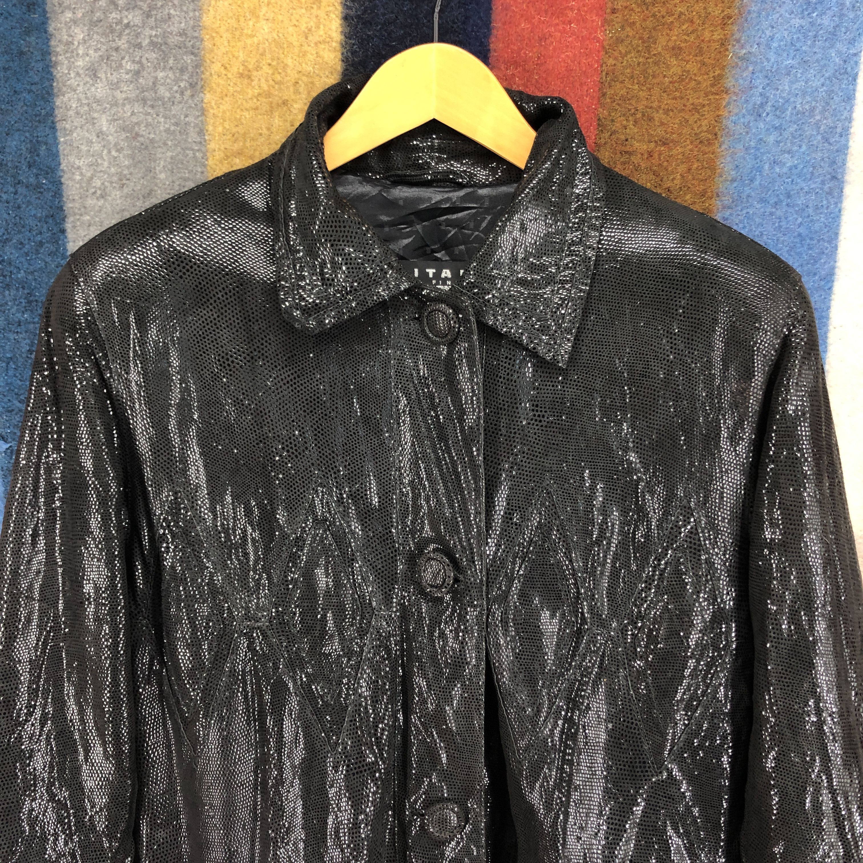 Other FRIITALA Made In FINLAND Viscose Overcoat #2827-103 Size M / US 6-8 / IT 42-44 - 2 Thumbnail