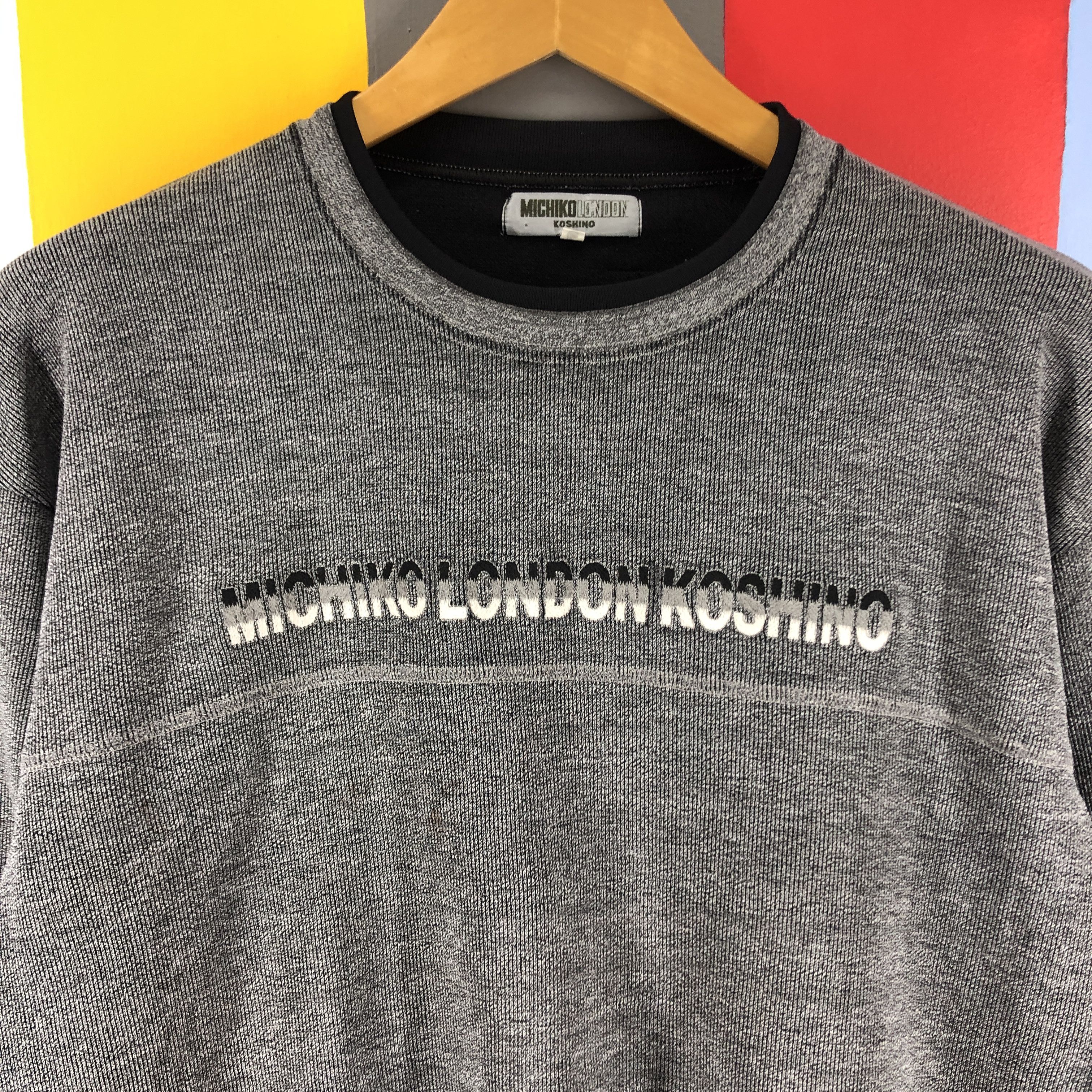 Michiko Koshino London MICHIKO LONDON KOSHINO Crew Neck Sweatshirt #0819/AB Size US L / EU 52-54 / 3 - 2 Thumbnail