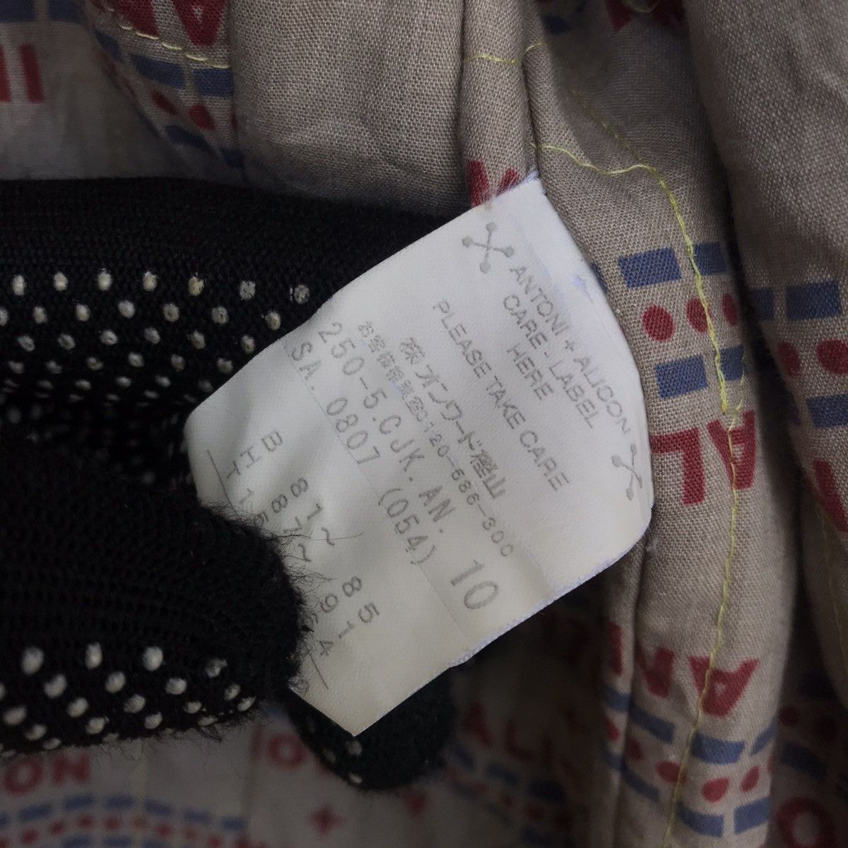 Japanese Brand Antoni+Alison AA Military label jacket buckle pocket Size US S / EU 44-46 / 1 - 12 Thumbnail