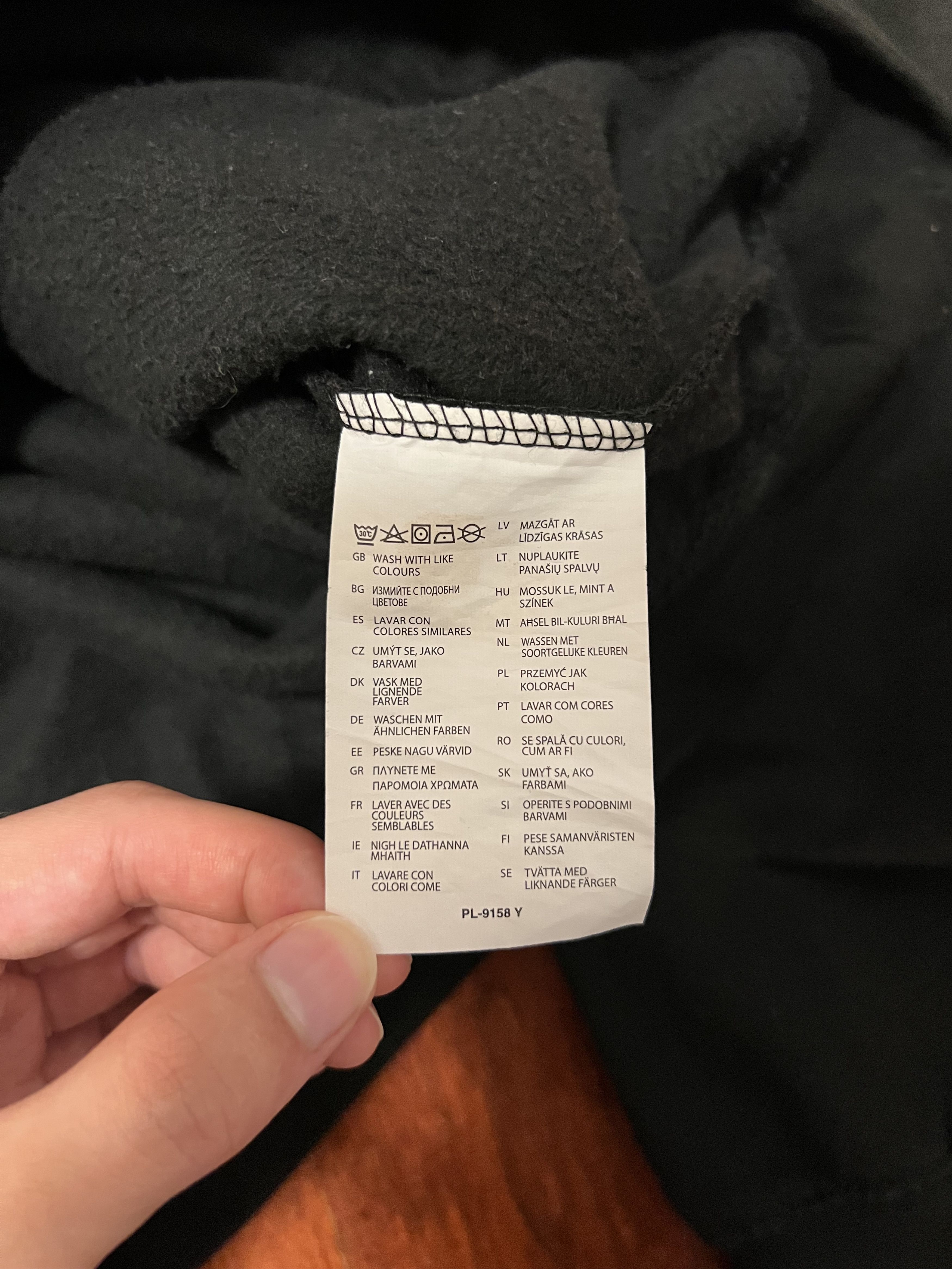 Places + Faces 💚 SS19 Places + Faces Embroidered Outline Hoodie Black Size US L / EU 52-54 / 3 - 6 Thumbnail