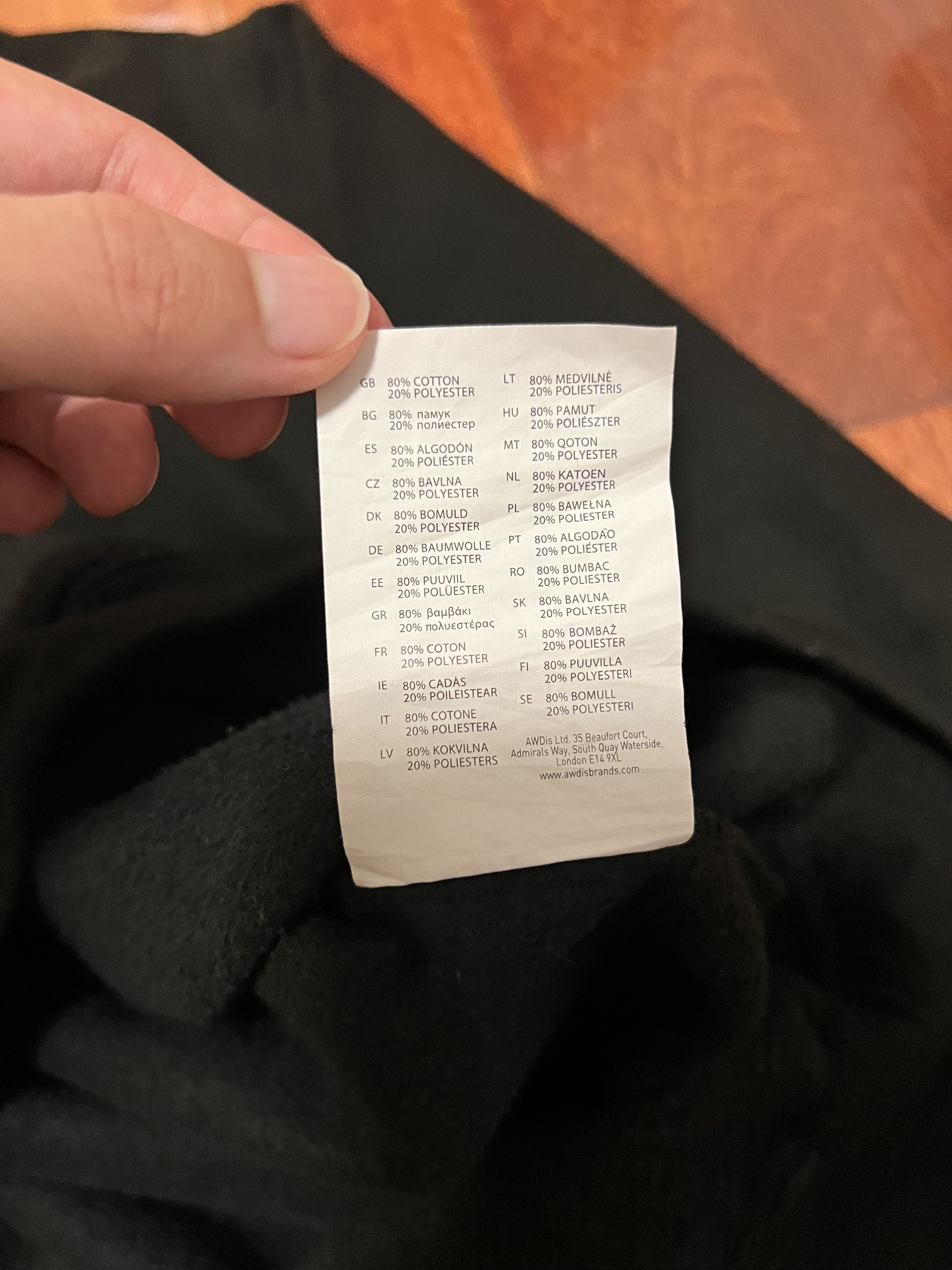 Places + Faces 💚 SS19 Places + Faces Embroidered Outline Hoodie Black Size US L / EU 52-54 / 3 - 7 Thumbnail