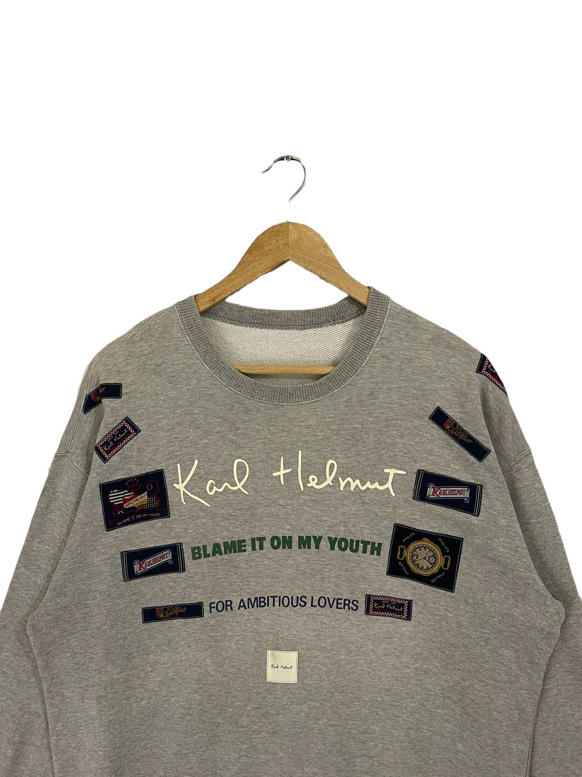 Karl Helmut Karl Helmut sweatshirt Size US XL / EU 56 / 4 - 4 Thumbnail