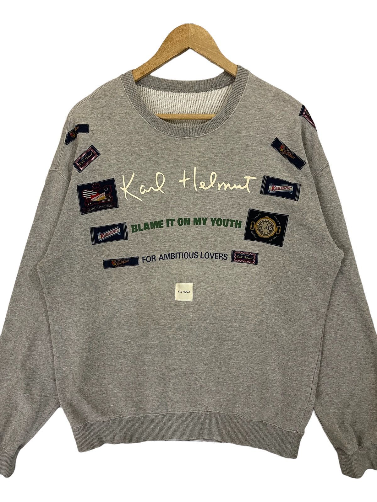Karl Helmut Karl Helmut sweatshirt Size US XL / EU 56 / 4 - 3 Thumbnail