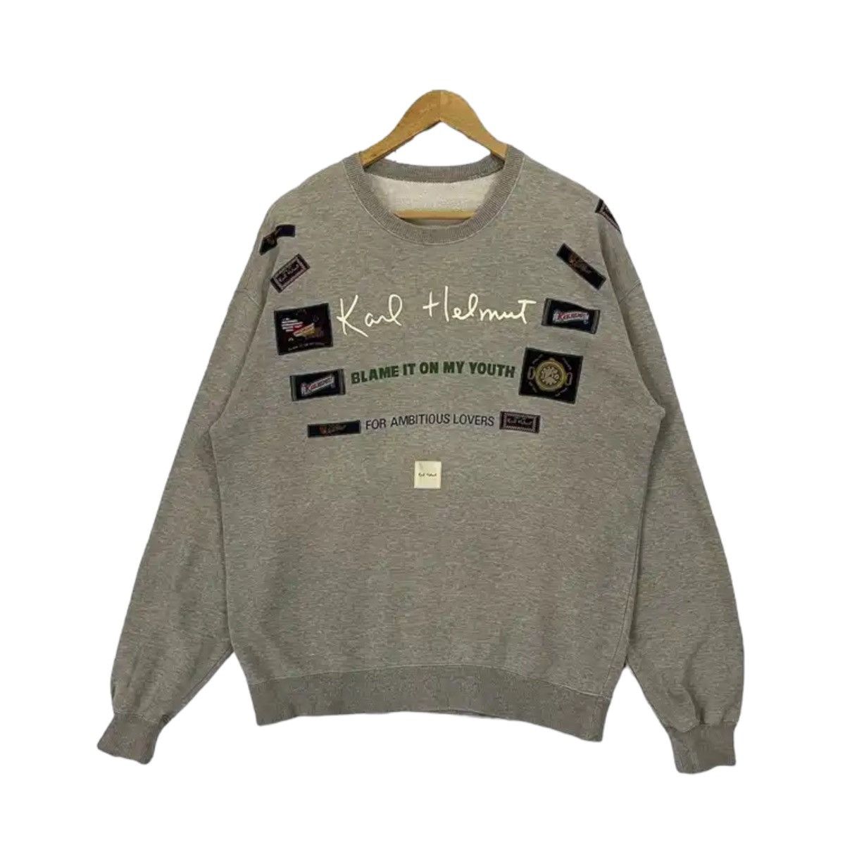 Karl Helmut Karl Helmut sweatshirt Size US XL / EU 56 / 4 - 1 Thumbnail