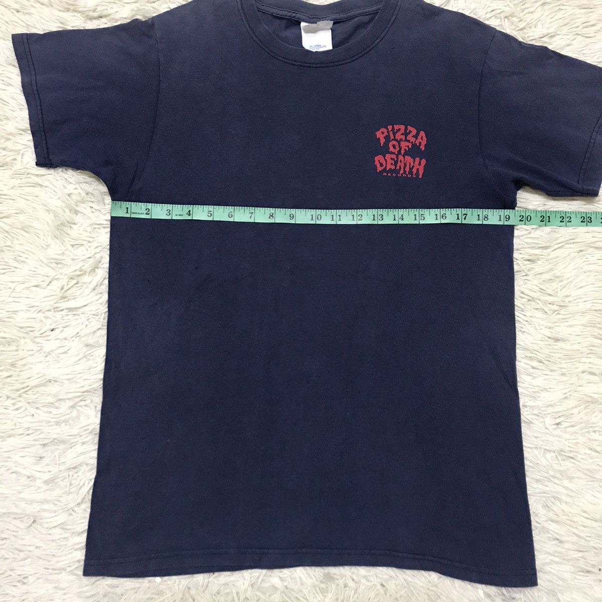 Band Tees SUN FADED💥VINTAGE 90s PIZZA OF DEAD RECORD TSHIRT Size US S / EU 44-46 / 1 - 13 Thumbnail