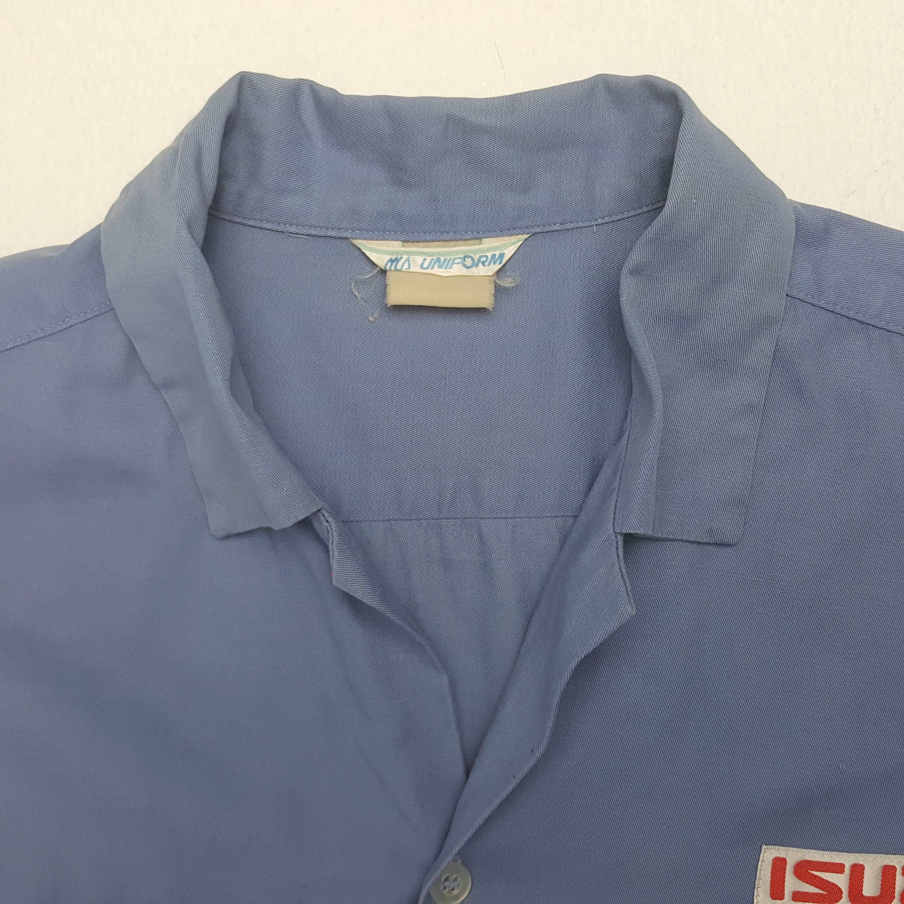 Japanese Brand Vintage Isuzu Japanese Racing Uniform Shirt Button Up Size US L / EU 52-54 / 3 - 4 Thumbnail