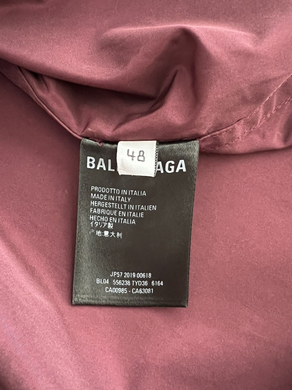 Balenciaga Balenciaga Nylon Logo Windbreaker Jacket Size US M / EU 48-50 / 2 - 5 Thumbnail