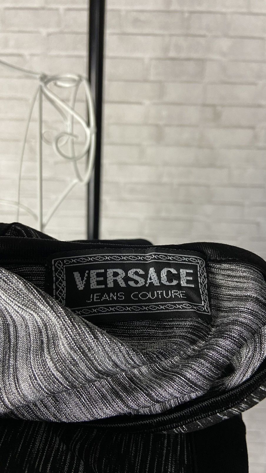 Versace Jeans Couture versace mesh logo long sleeve Size S / US 4 / IT 40 - 6 Thumbnail
