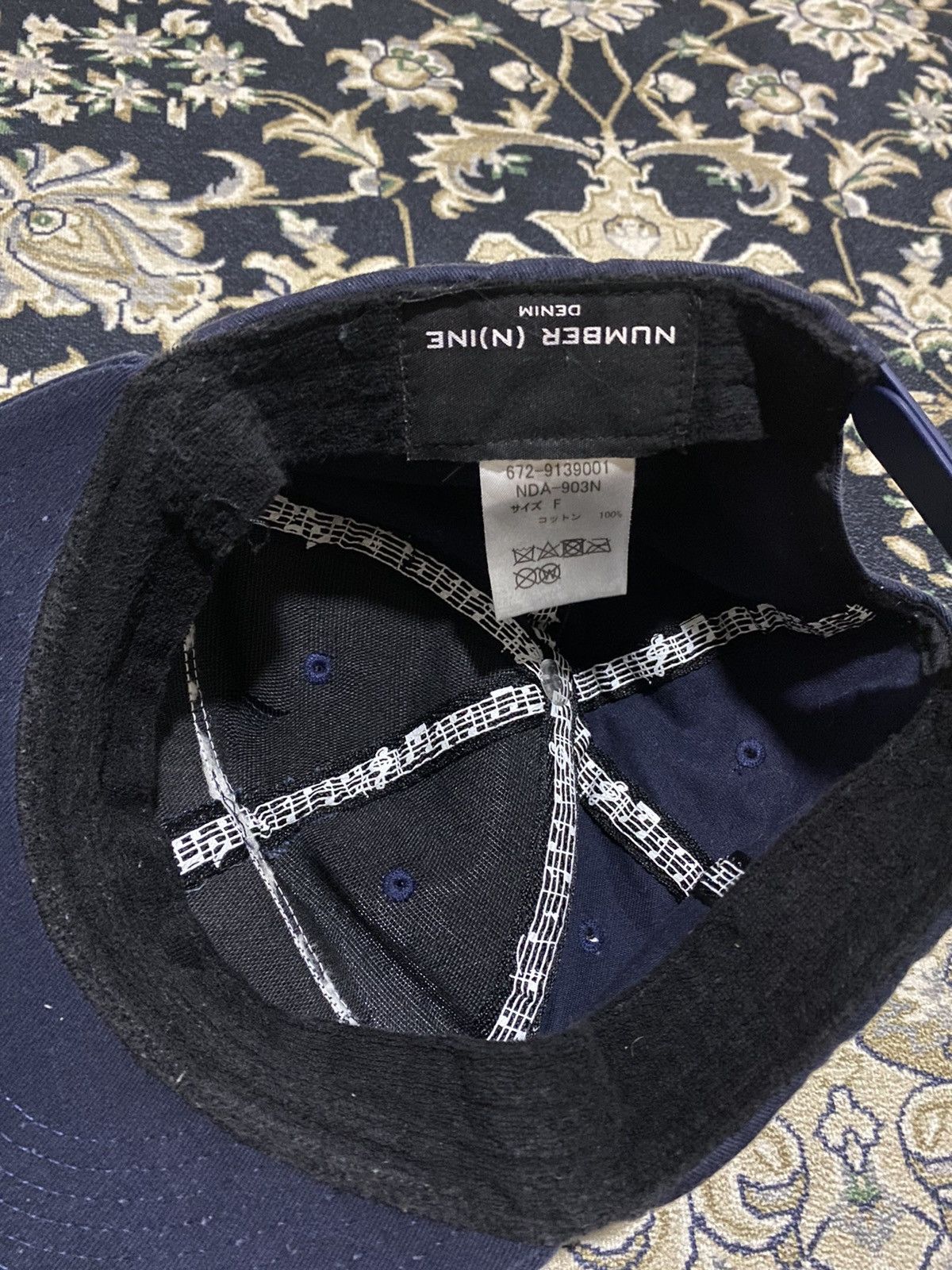 Number (N)ine × Takahiromiyashita The Soloist. Iconic Number (N)ine Spellout F*xk You Kurt Cobain Fullcap Size ONE SIZE - 6 Thumbnail