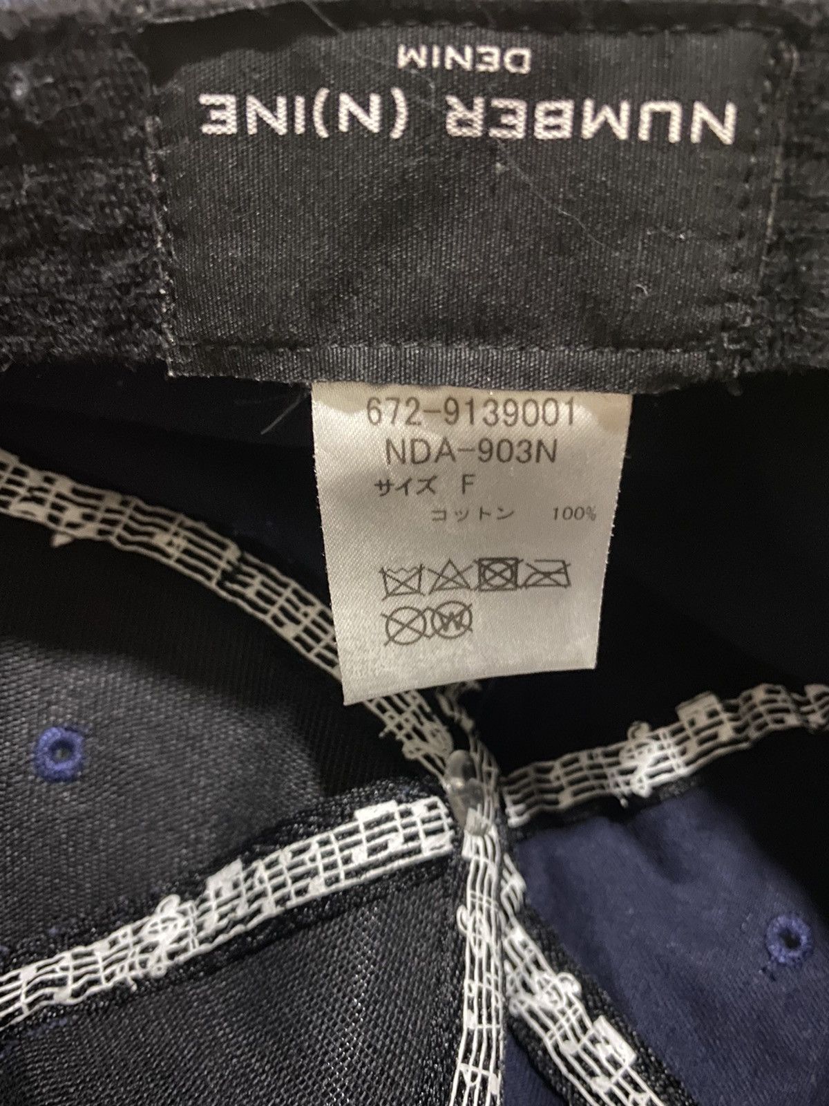 Number (N)ine × Takahiromiyashita The Soloist. Iconic Number (N)ine Spellout F*xk You Kurt Cobain Fullcap Size ONE SIZE - 7 Thumbnail