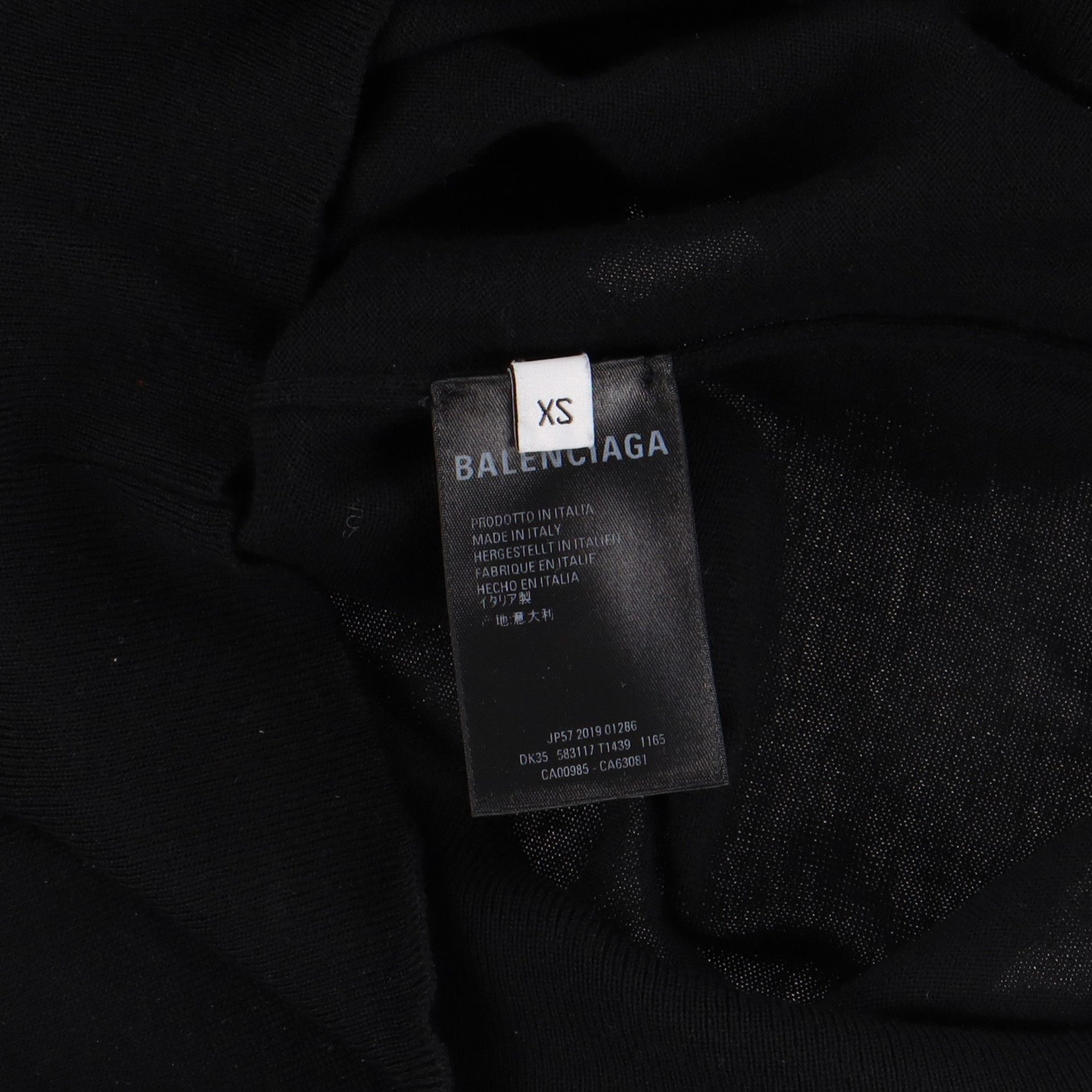 Balenciaga Blue BB Logo Jacquard Wool Sweater Size US XS / EU 42 / 0 - 6 Thumbnail
