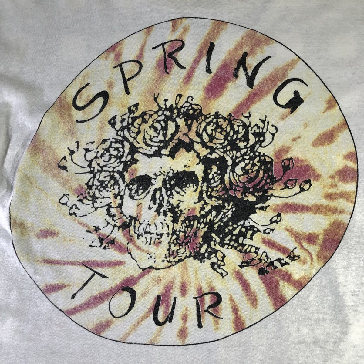 Band Tees Grateful Dead 1990 Spring Tour What A Long Trip Vintage Tee Size US XL / EU 56 / 4 - 5 Thumbnail