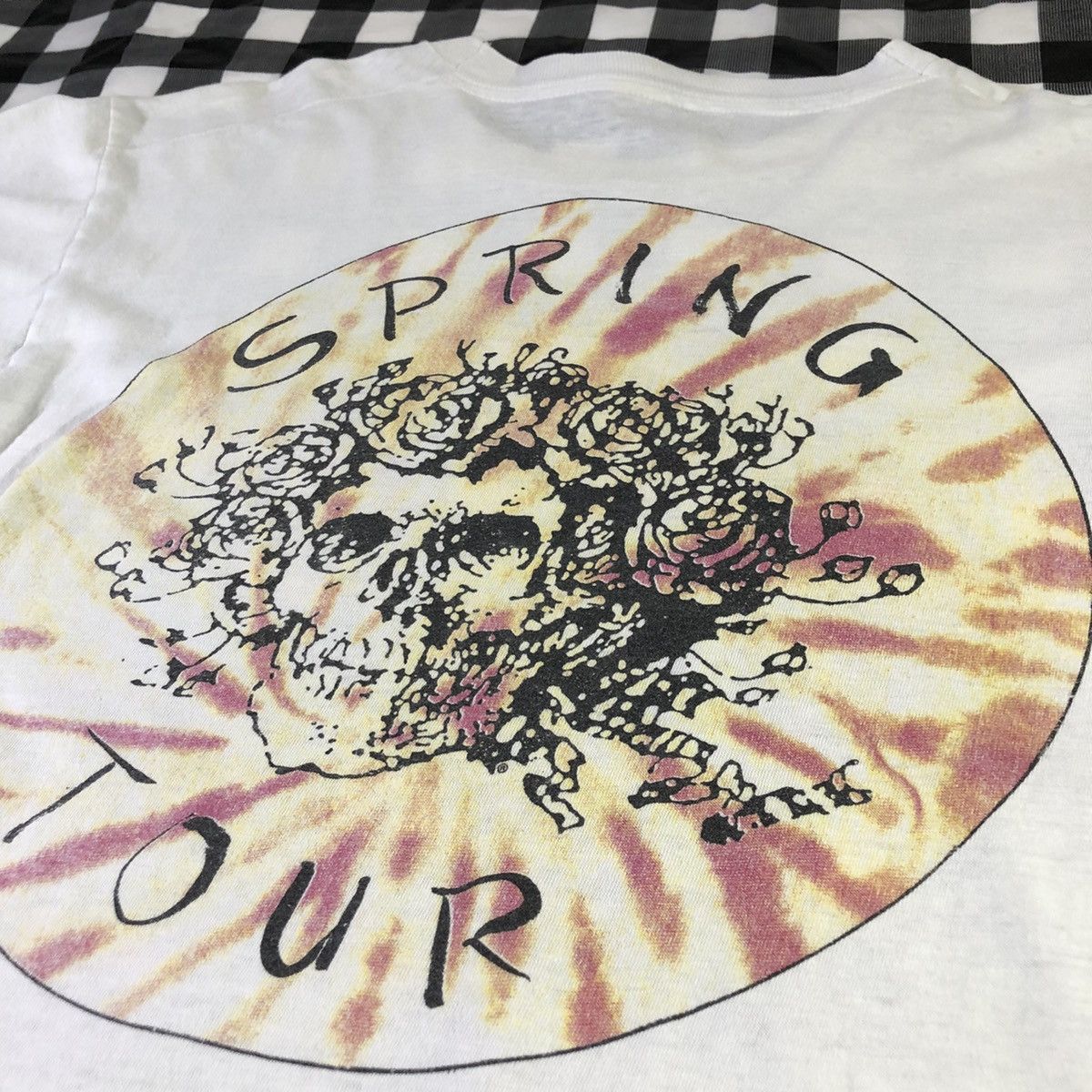 Band Tees Grateful Dead 1990 Spring Tour What A Long Trip Vintage Tee Size US XL / EU 56 / 4 - 4 Thumbnail