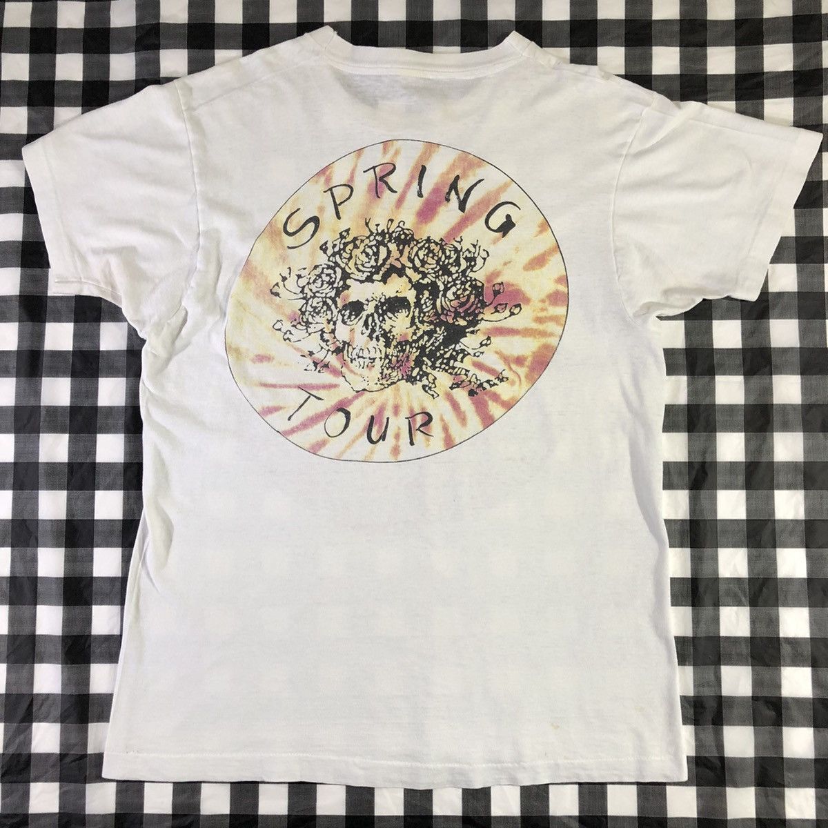 Band Tees Grateful Dead 1990 Spring Tour What A Long Trip Vintage Tee Size US XL / EU 56 / 4 - 2 Thumbnail