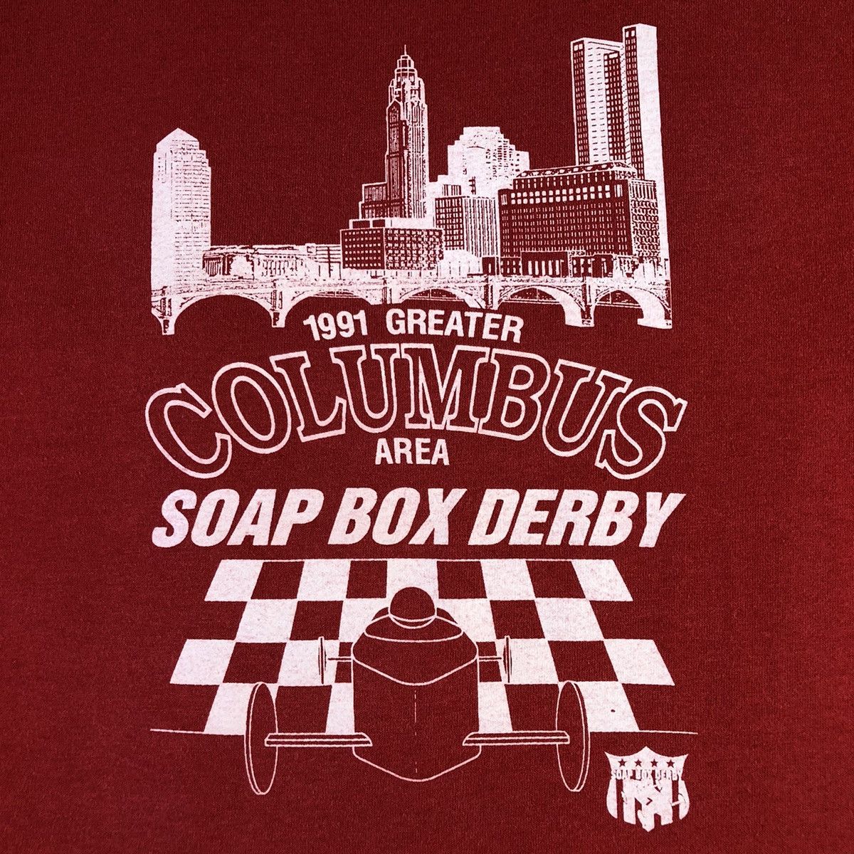Honda × Vintage Honda Soap Box Car Derby Columbus 1991 Civic Vintage Tee Size US XL / EU 56 / 4 - 4 Thumbnail