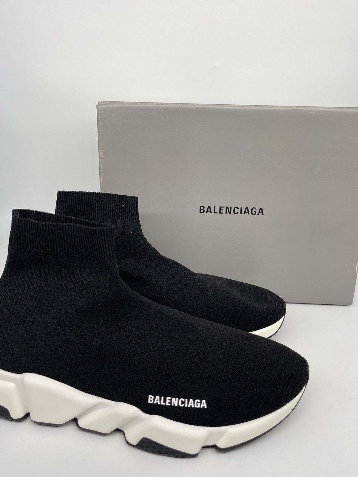 Balenciaga Balenciaga Sock Speed Sneakers Size US 13 / EU 46 - 10 Thumbnail