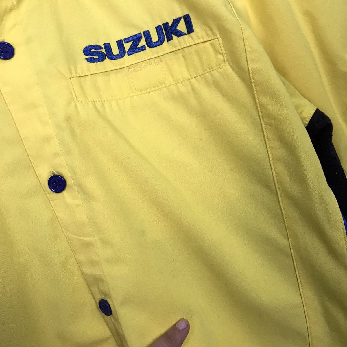 Gear for Sports VINTAGE SUZUKI TEAM SUZUKI JAPANESE BUTTON UP SHIRT Size US XL / EU 56 / 4 - 10 Thumbnail