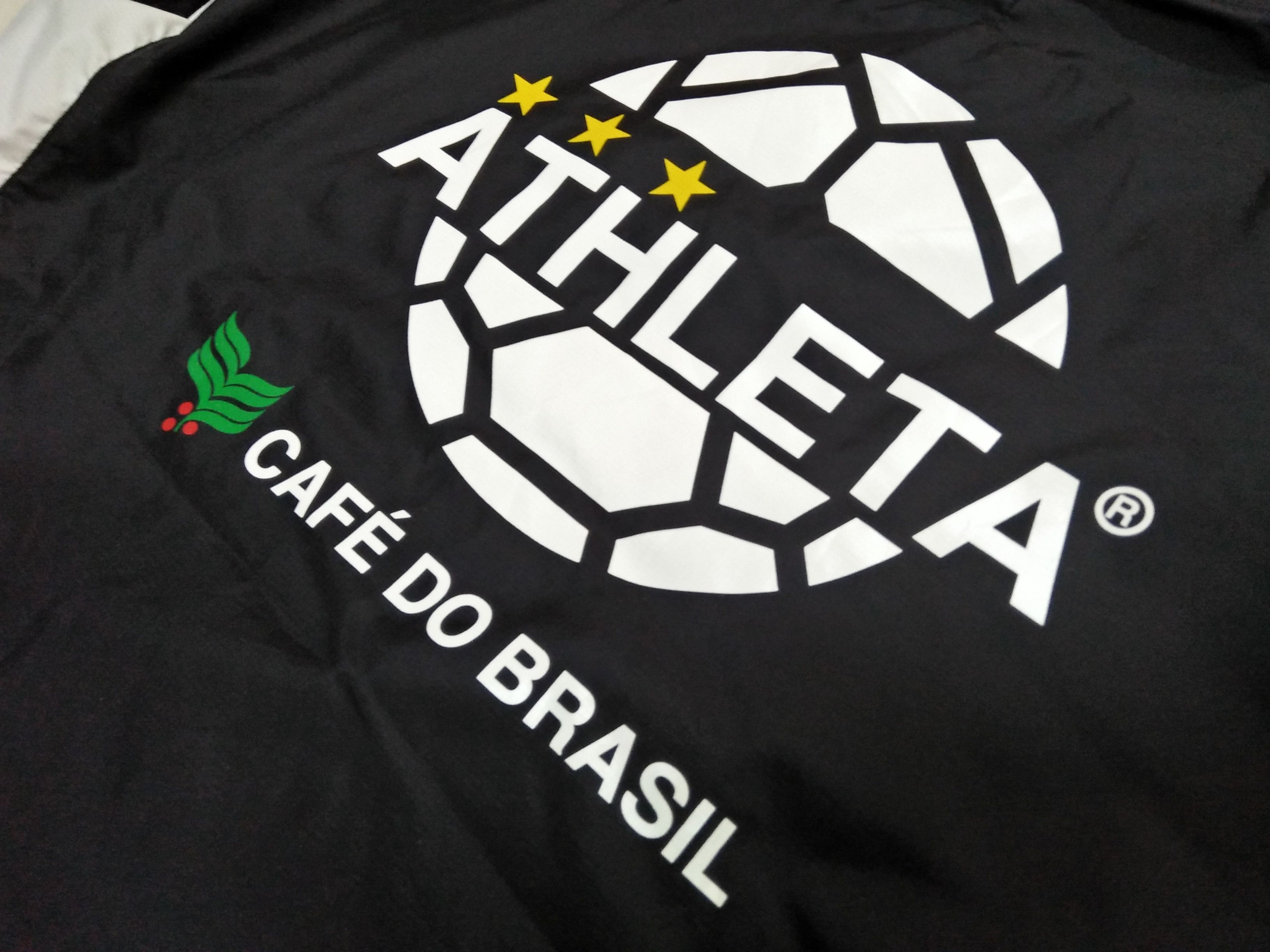 Japanese Brand ATHLETA S.A Cafe Do Brasil Spell Out Black S Sweatshirt. Size US S / EU 44-46 / 1 - 4 Thumbnail