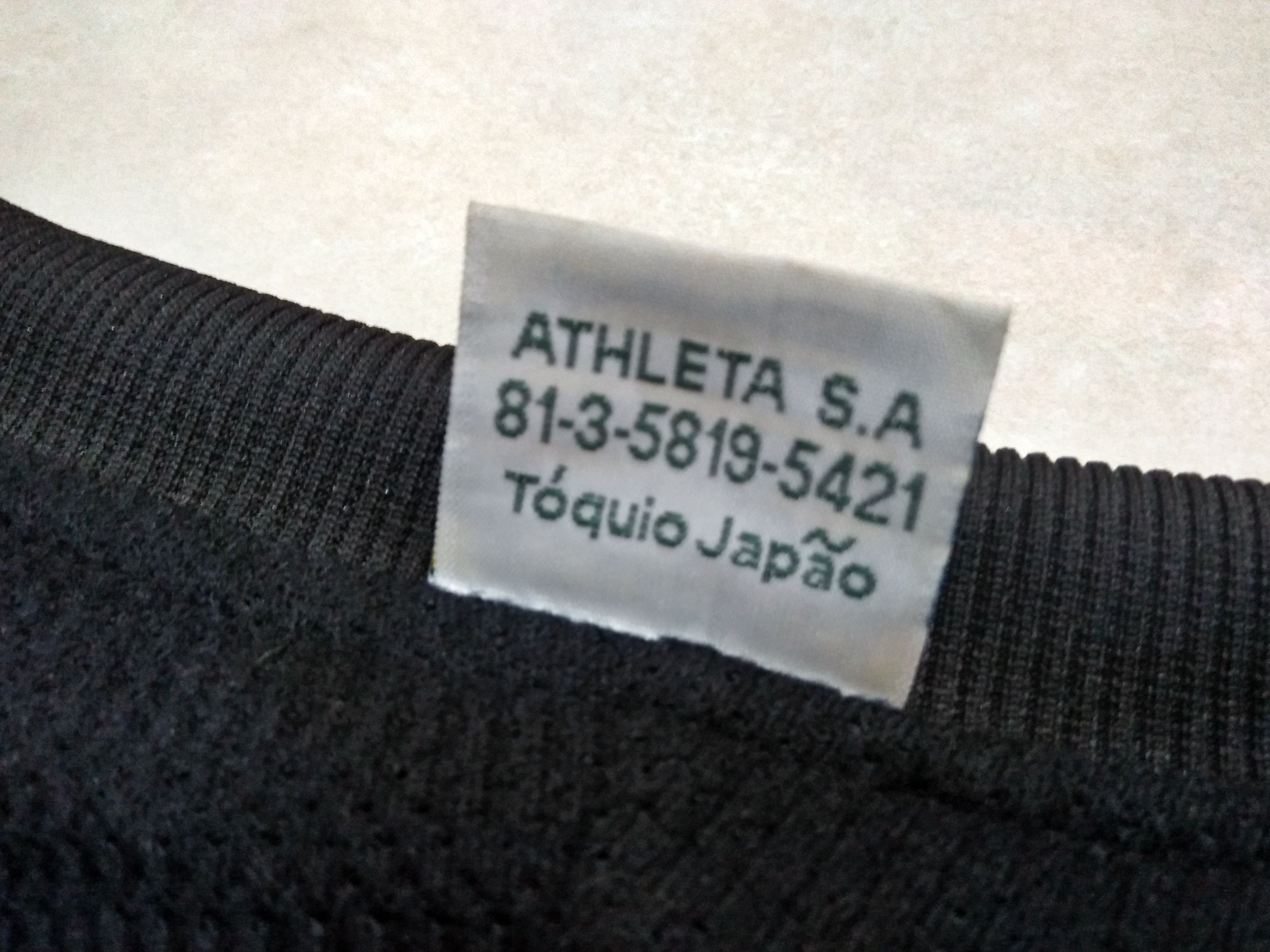 Japanese Brand ATHLETA S.A Cafe Do Brasil Spell Out Black S Sweatshirt. Size US S / EU 44-46 / 1 - 7 Thumbnail