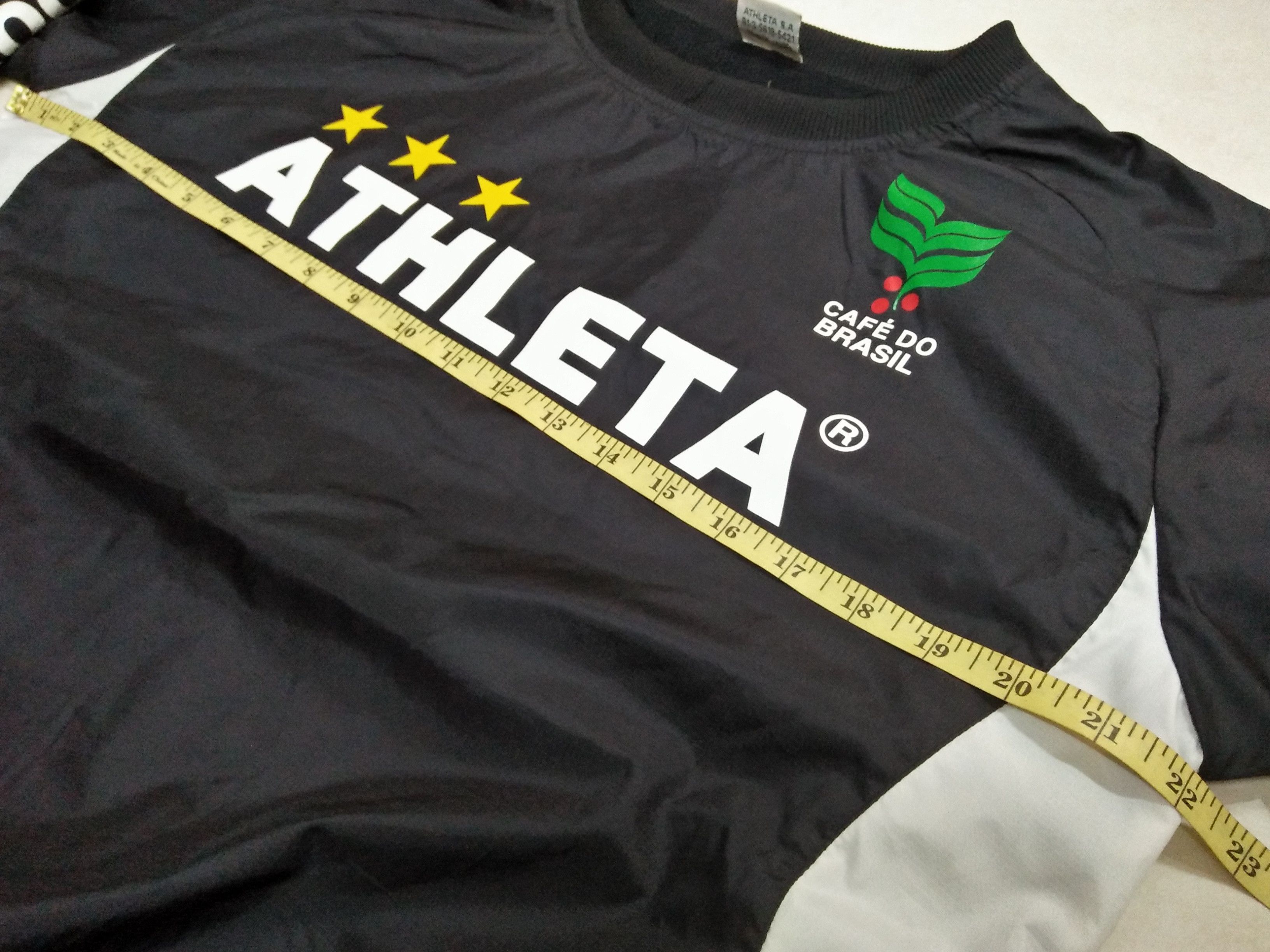Japanese Brand ATHLETA S.A Cafe Do Brasil Spell Out Black S Sweatshirt. Size US S / EU 44-46 / 1 - 10 Thumbnail