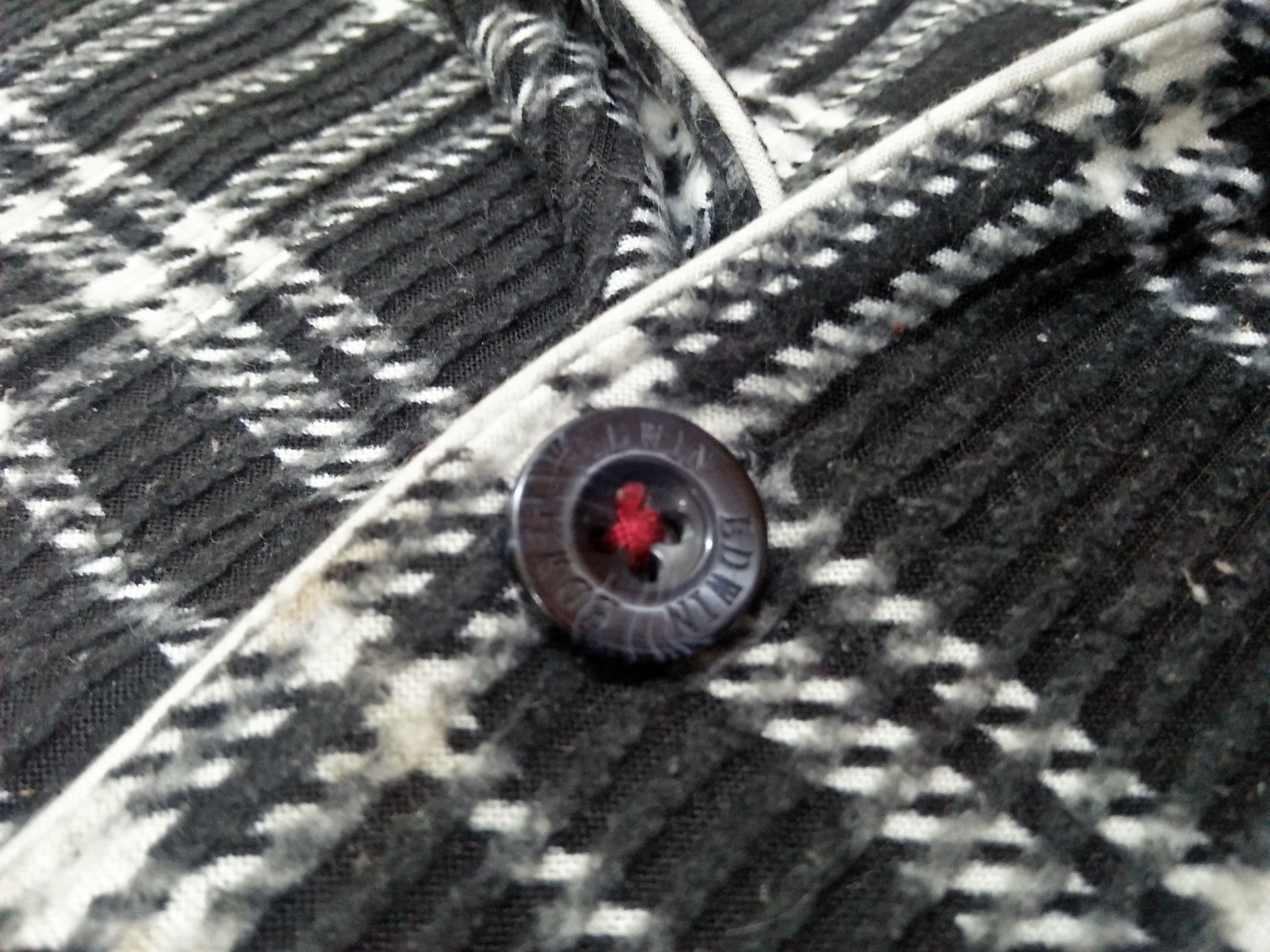 Edwin EDWIN Tartan Plaid Pattern Black White M Button Shirts. Size US S / EU 44-46 / 1 - 5 Thumbnail