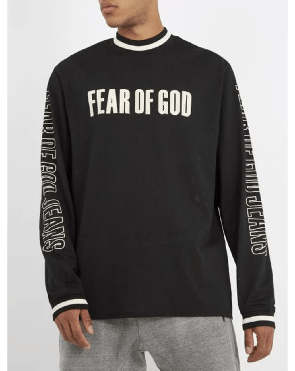Fear of God $695+ Fear of God Long Sleeve Jersey Fifth Collection Shirt Size US M / EU 48-50 / 2 - 9 Thumbnail
