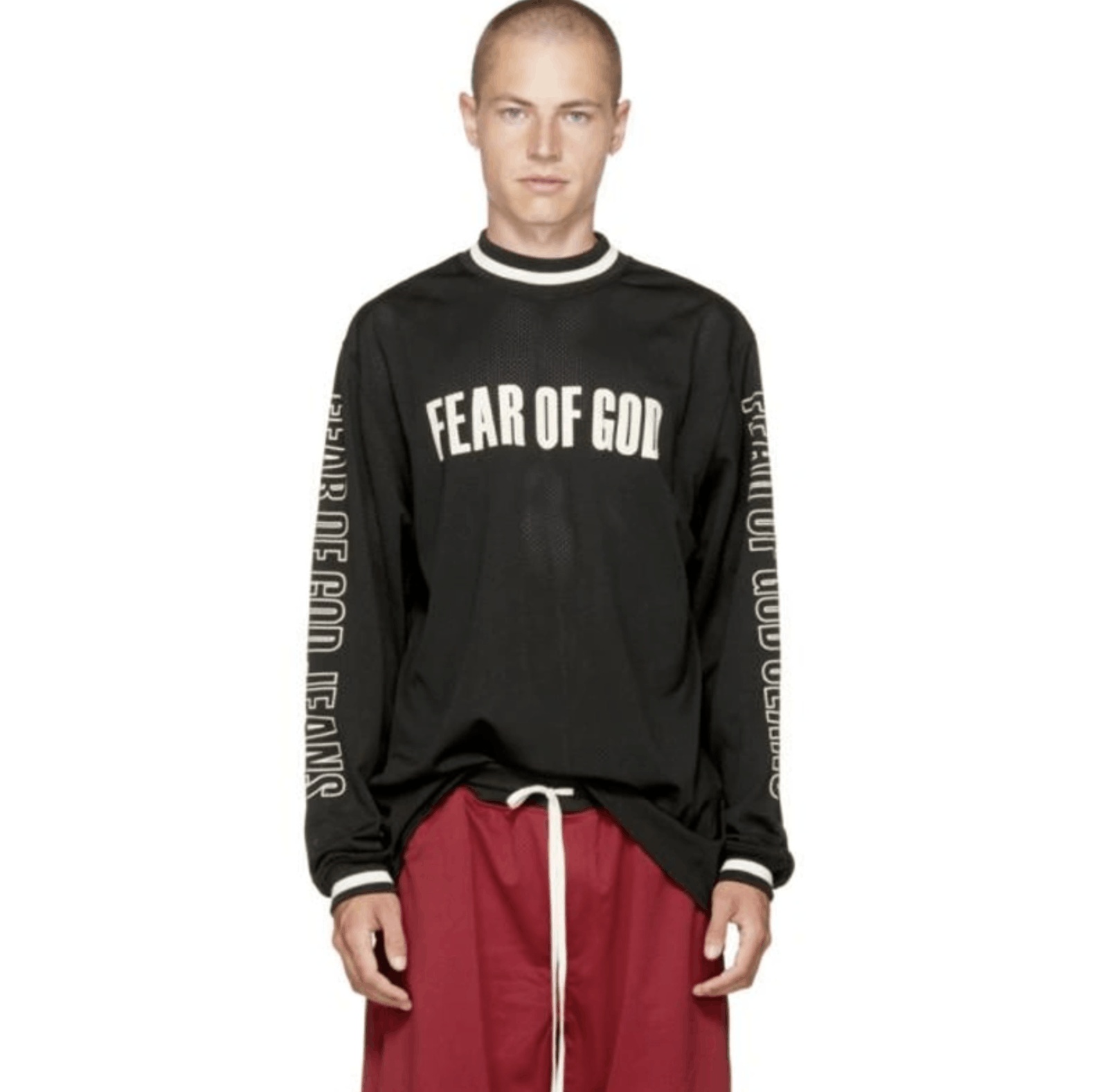 Fear of God $695+ Fear of God Long Sleeve Jersey Fifth Collection Shirt Size US M / EU 48-50 / 2 - 2 Thumbnail