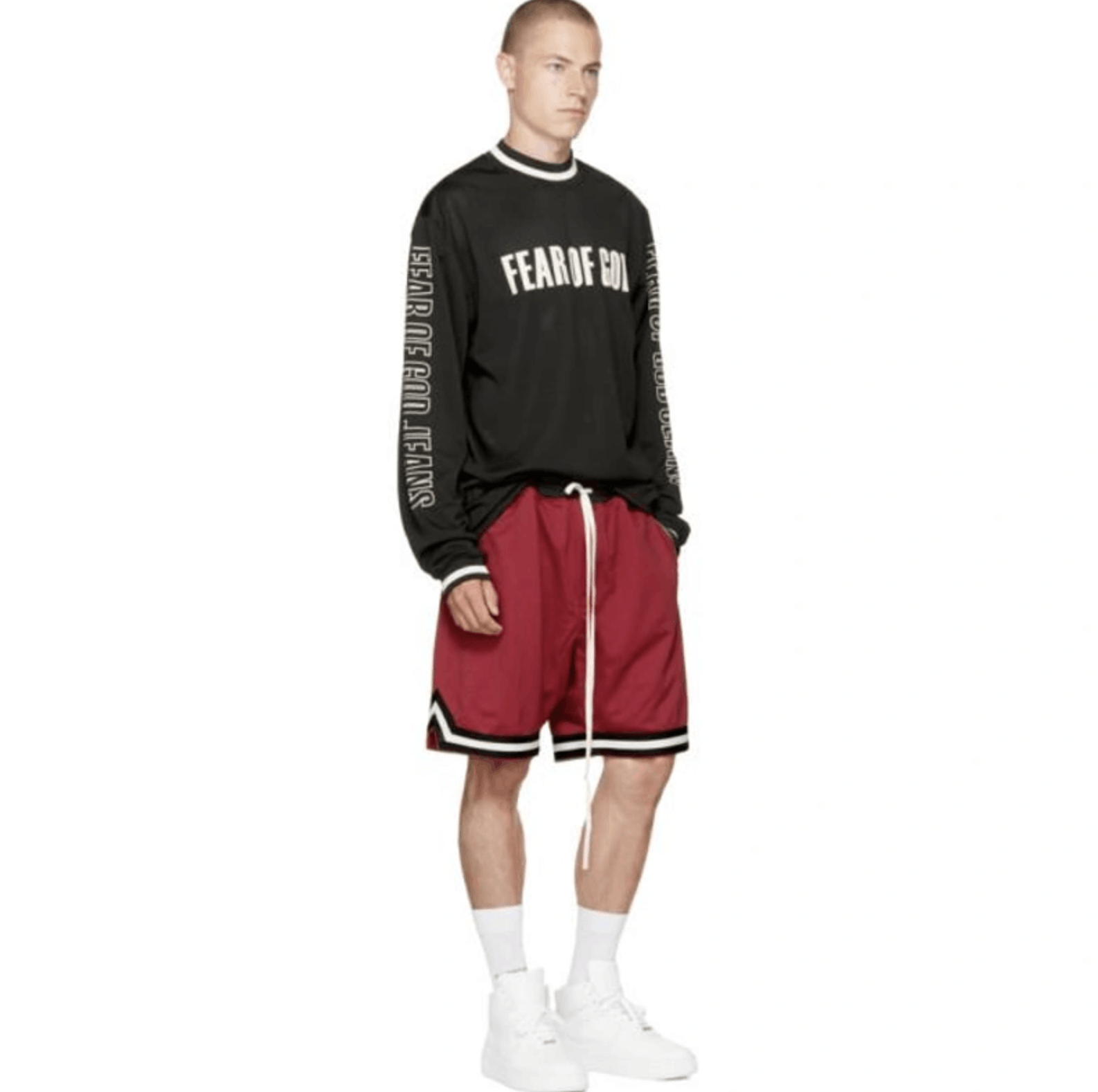 Fear of God $695+ Fear of God Long Sleeve Jersey Fifth Collection Shirt Size US M / EU 48-50 / 2 - 5 Thumbnail