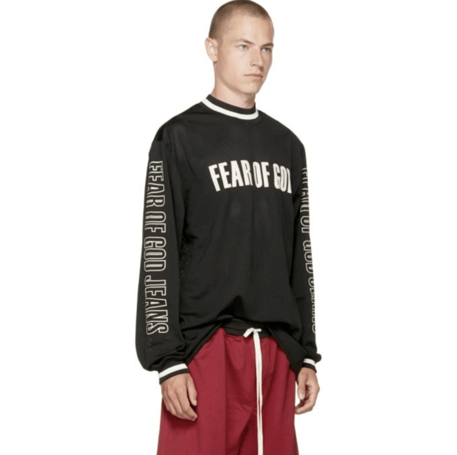 Fear of God $695+ Fear of God Long Sleeve Jersey Fifth Collection Shirt Size US M / EU 48-50 / 2 - 4 Thumbnail