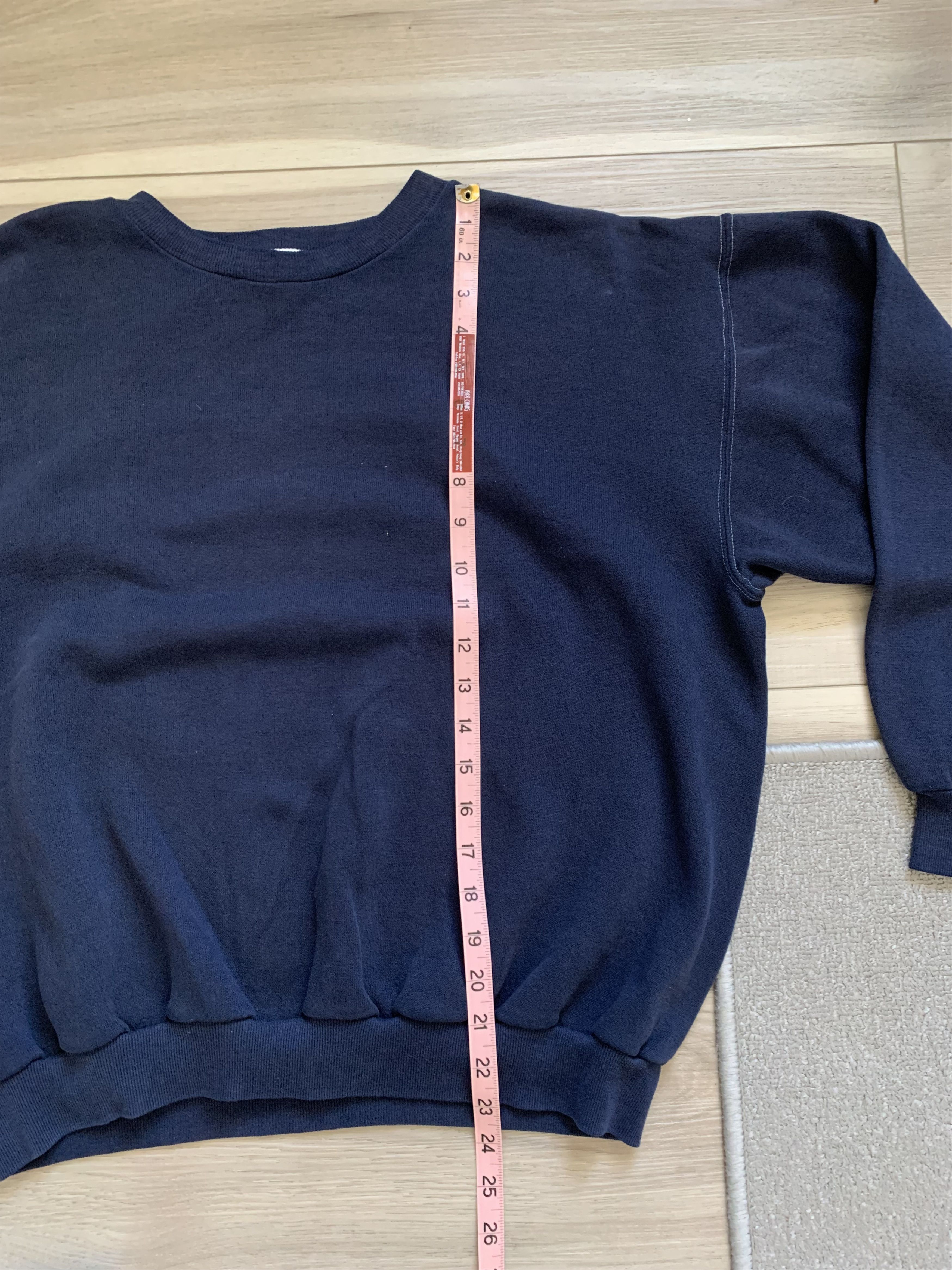 Russell Athletic 1970s RUSSELL ATHLETIC BLANK NAVY SWEATSHIRT / MADE IN USA Size US L / EU 52-54 / 3 - 5 Thumbnail