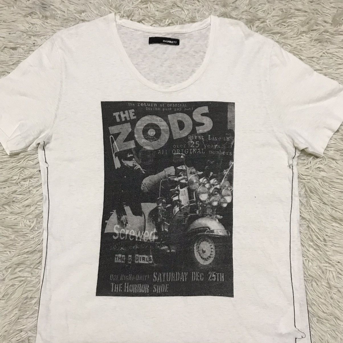 Japanese Brand Katharine Hamnett X The Zods tshirt Size US S / EU 44-46 / 1 - 11 Thumbnail