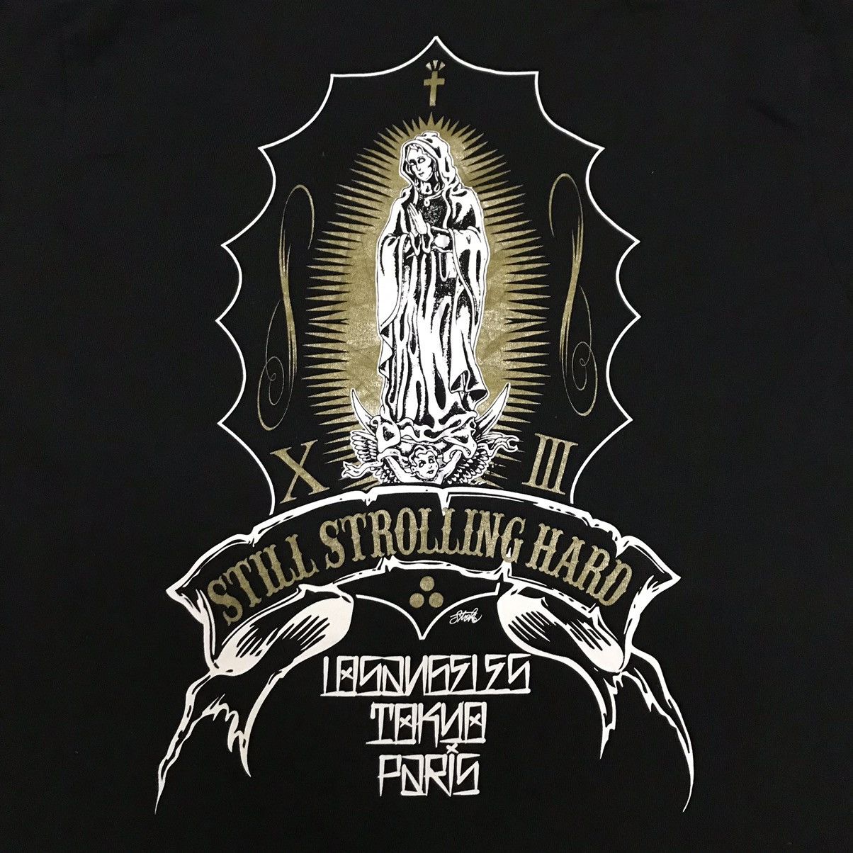 Japanese Brand Strollerz Los Angeles Jesus Tshirt Size US S / EU 44-46 / 1 - 9 Thumbnail