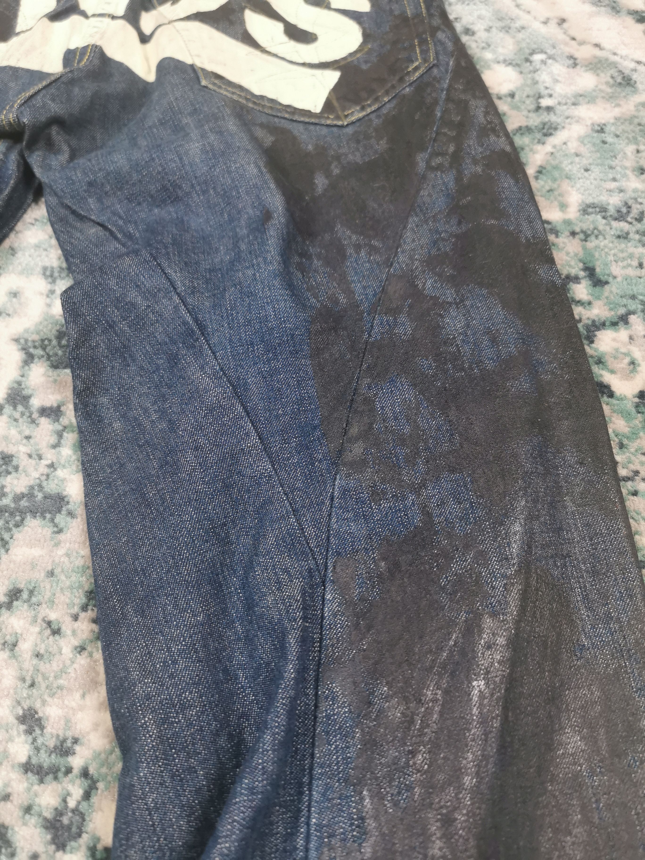 Beauty Beast × Final Home × Japanese Brand Japanese Brand Yen Jeans Painted Daicock Inspired Evisu Size US 26 / EU 42 - 12 Thumbnail