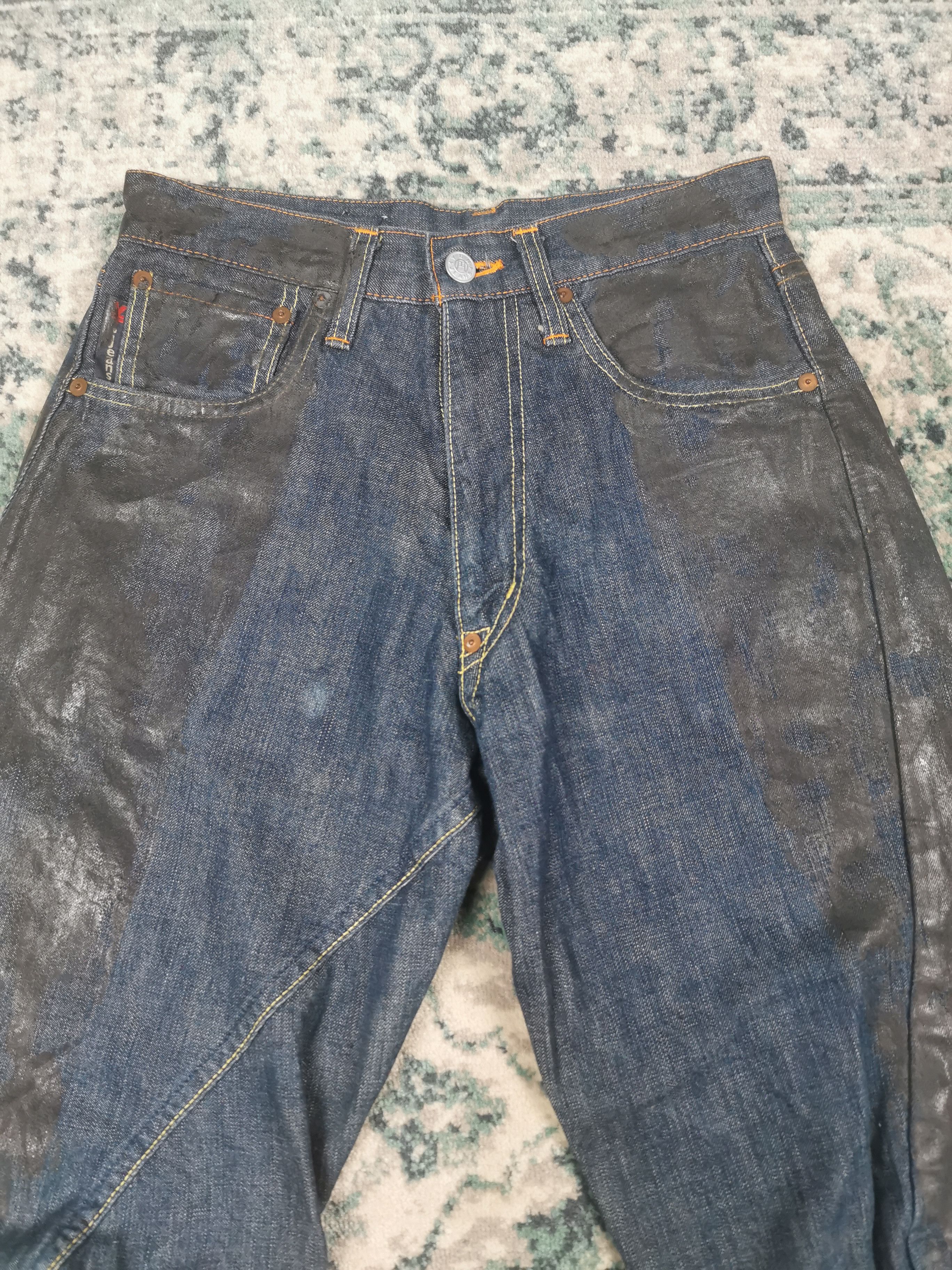 Beauty Beast × Final Home × Japanese Brand Japanese Brand Yen Jeans Painted Daicock Inspired Evisu Size US 26 / EU 42 - 6 Thumbnail