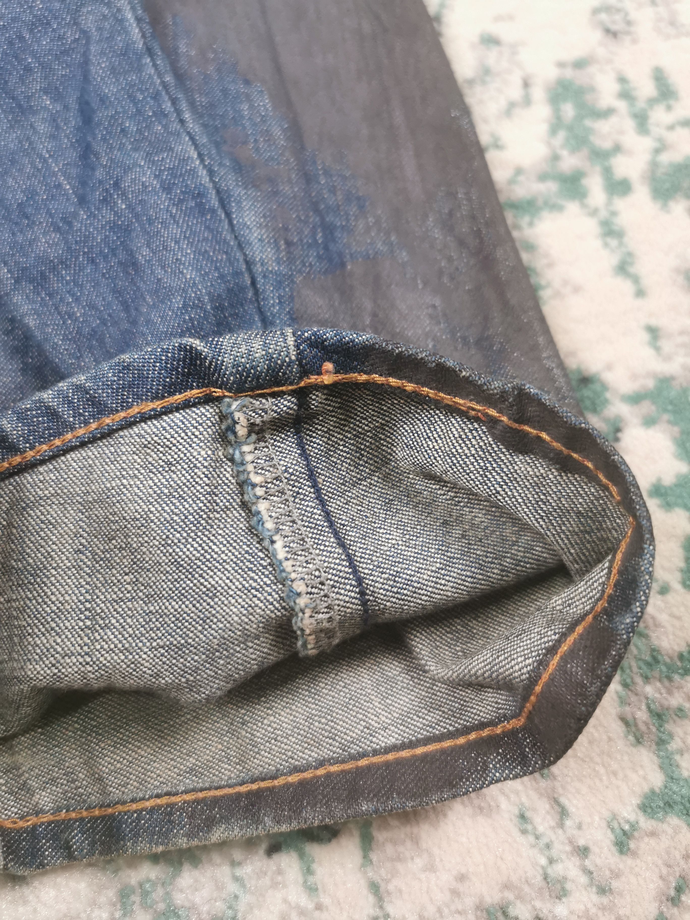 Beauty Beast × Final Home × Japanese Brand Japanese Brand Yen Jeans Painted Daicock Inspired Evisu Size US 26 / EU 42 - 11 Thumbnail