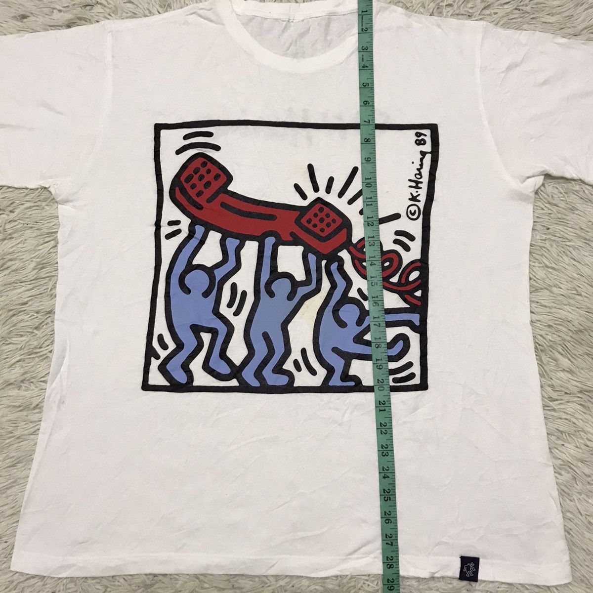 Keith Haring Keith Haring Biglogo tshirt Size US XL / EU 56 / 4 - 9 Thumbnail