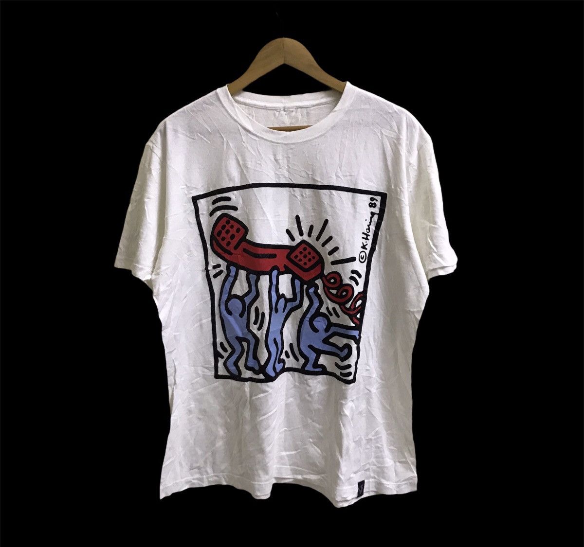 Keith Haring Keith Haring Biglogo tshirt Size US XL / EU 56 / 4 - 1 Thumbnail