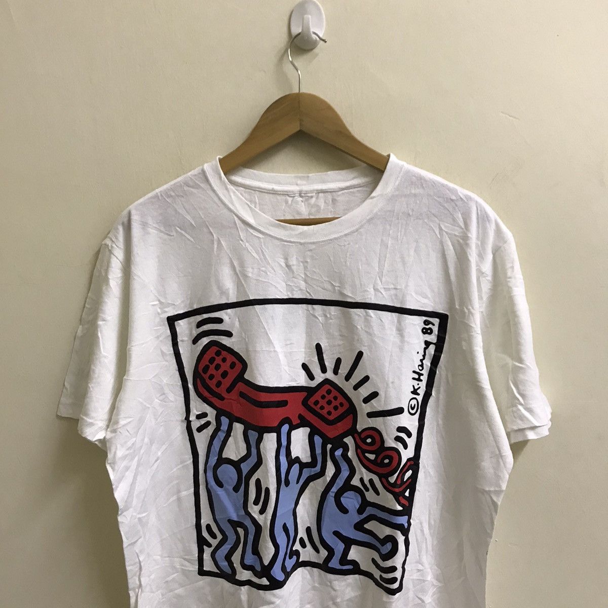 Keith Haring Keith Haring Biglogo tshirt Size US XL / EU 56 / 4 - 3 Thumbnail
