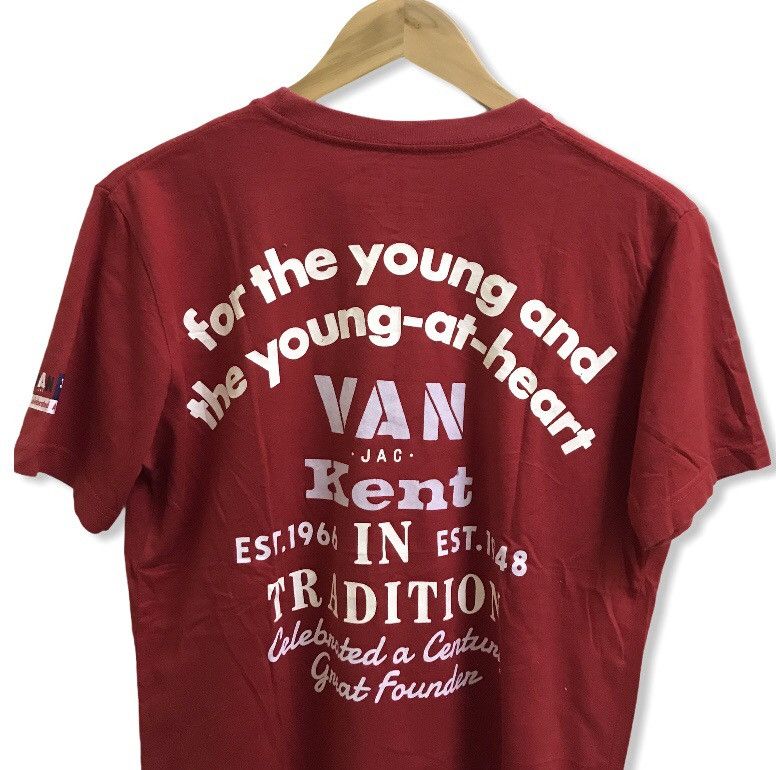 Japanese Brand Van jac x kent colab tee Size US S / EU 44-46 / 1 - 2 Thumbnail