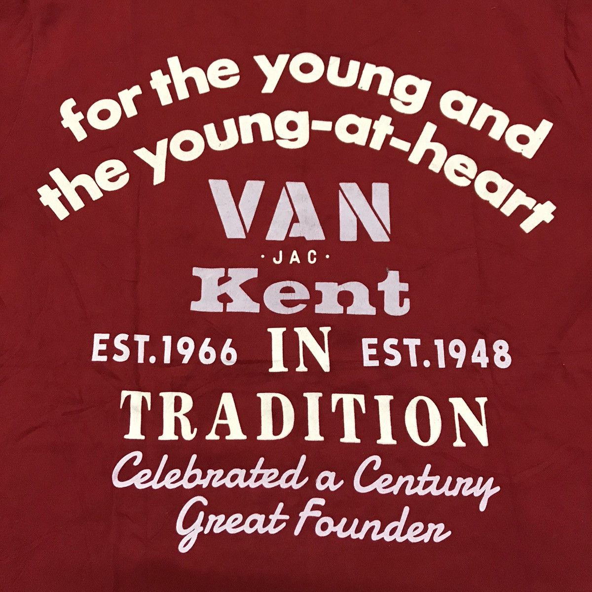 Japanese Brand Van jac x kent colab tee Size US S / EU 44-46 / 1 - 8 Thumbnail