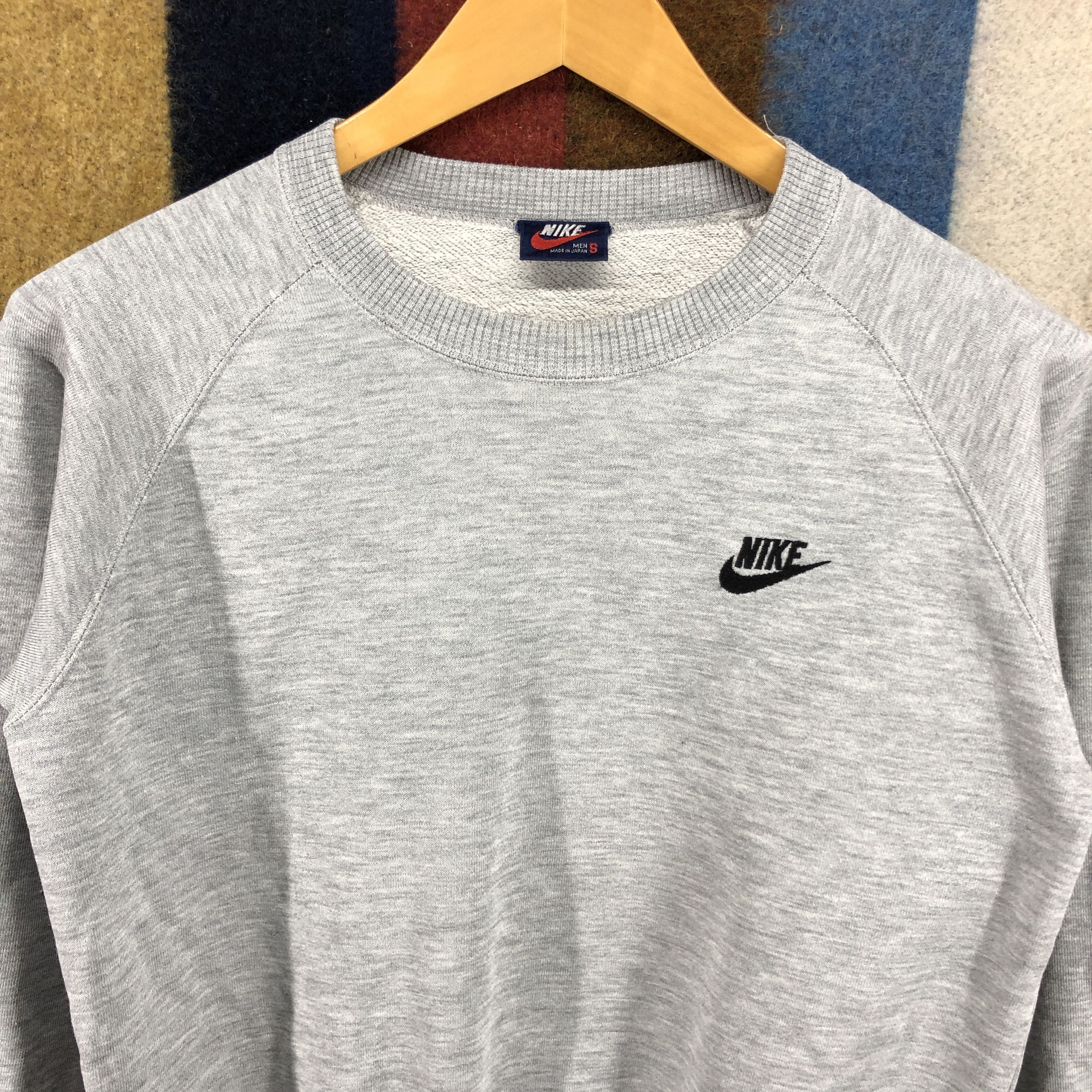 Nike 90s Vintage NIKE Made In Japan Women Sweatshirt #0613/Z Size S / US 4 / IT 40 - 3 Thumbnail