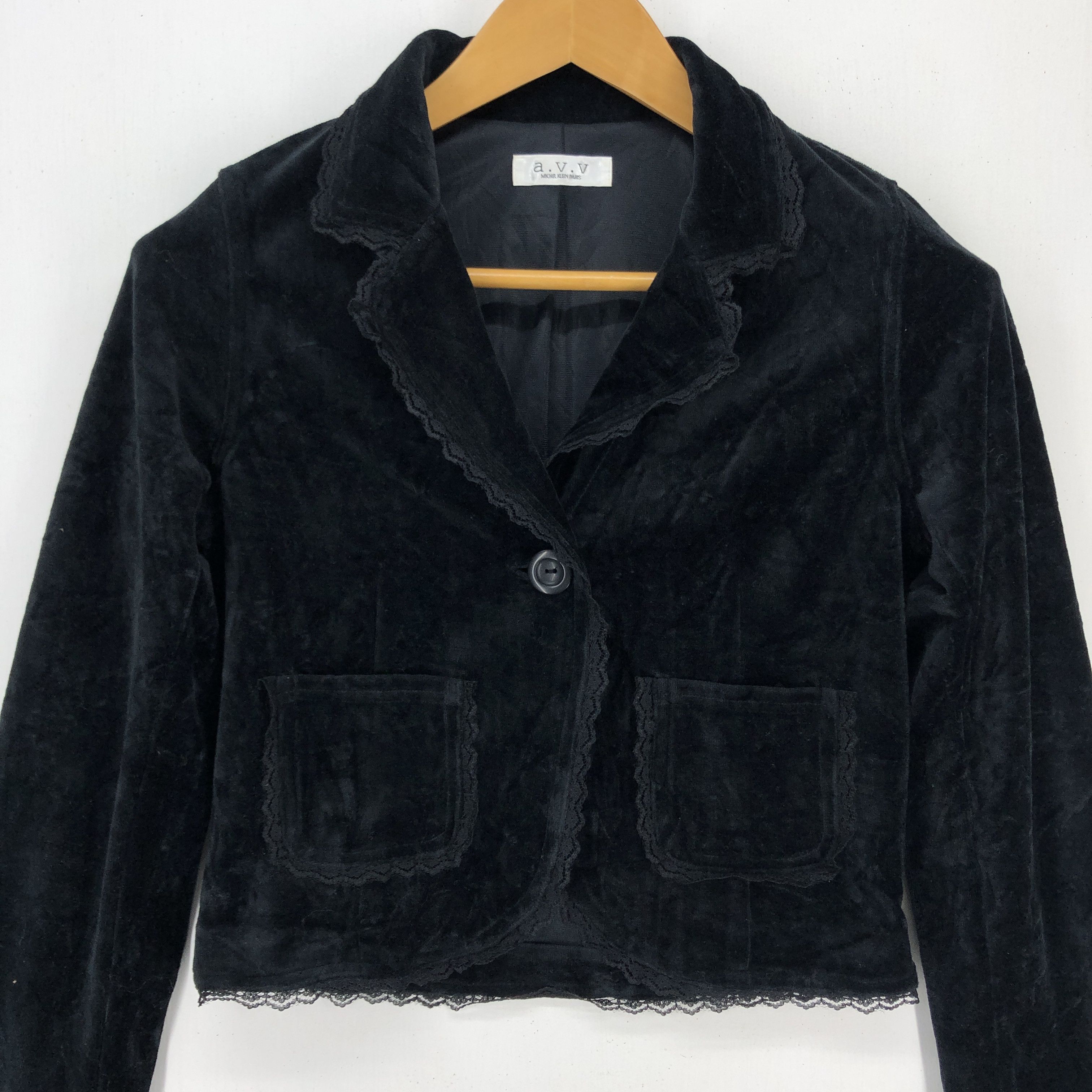 Michel Klein MICHEL KLEIN Corduroy Jacket #1702-64 Size XS / US 0-2 / IT 36-38 - 2 Thumbnail