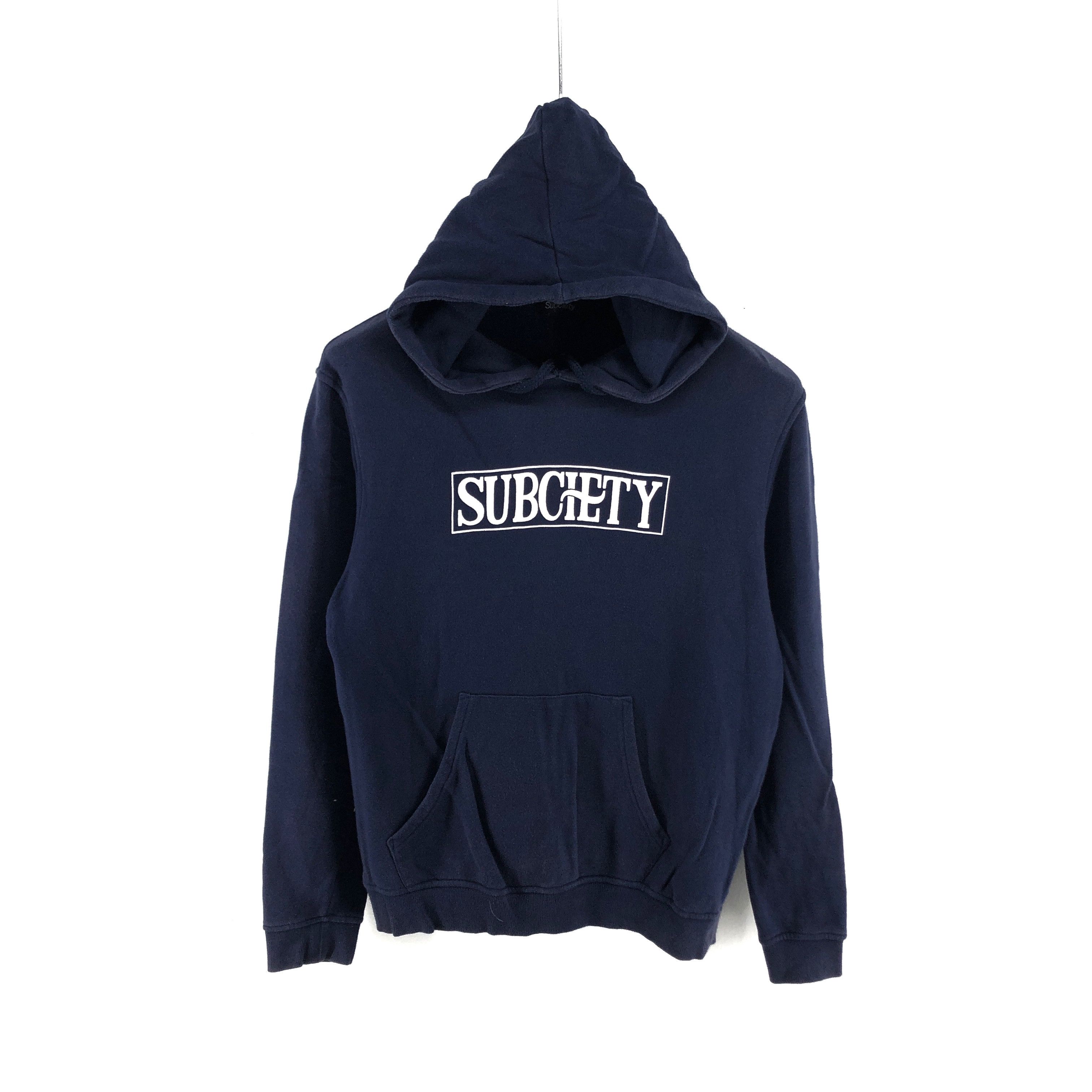 Japanese Brand SUBCIETY Hoodie Pullover #2664-95 Size US S / EU 44-46 / 1 - 1 Thumbnail